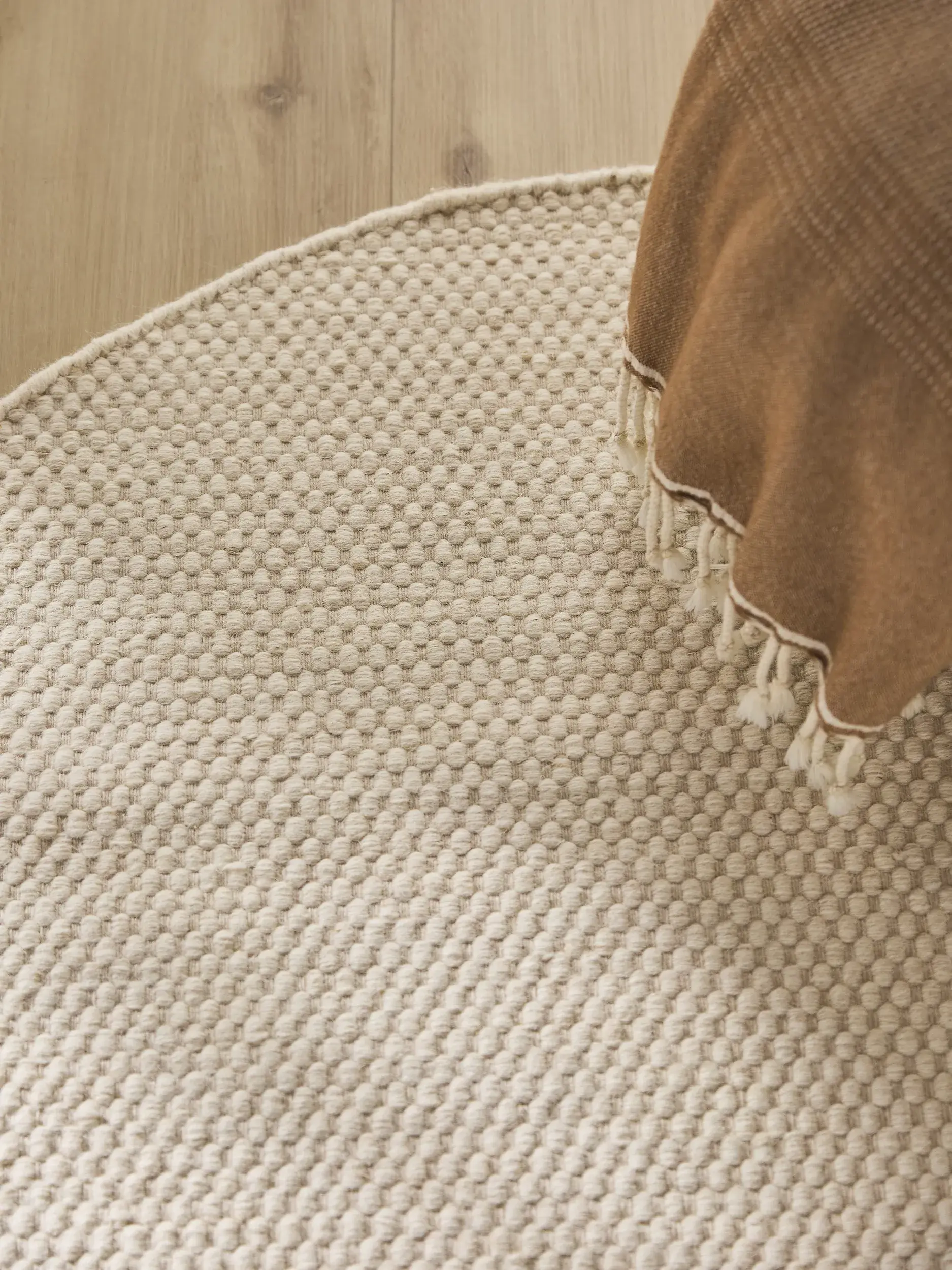 Teppich Rocco aus 80% Wolle, 20% Baumwolle in  von benuta Pure