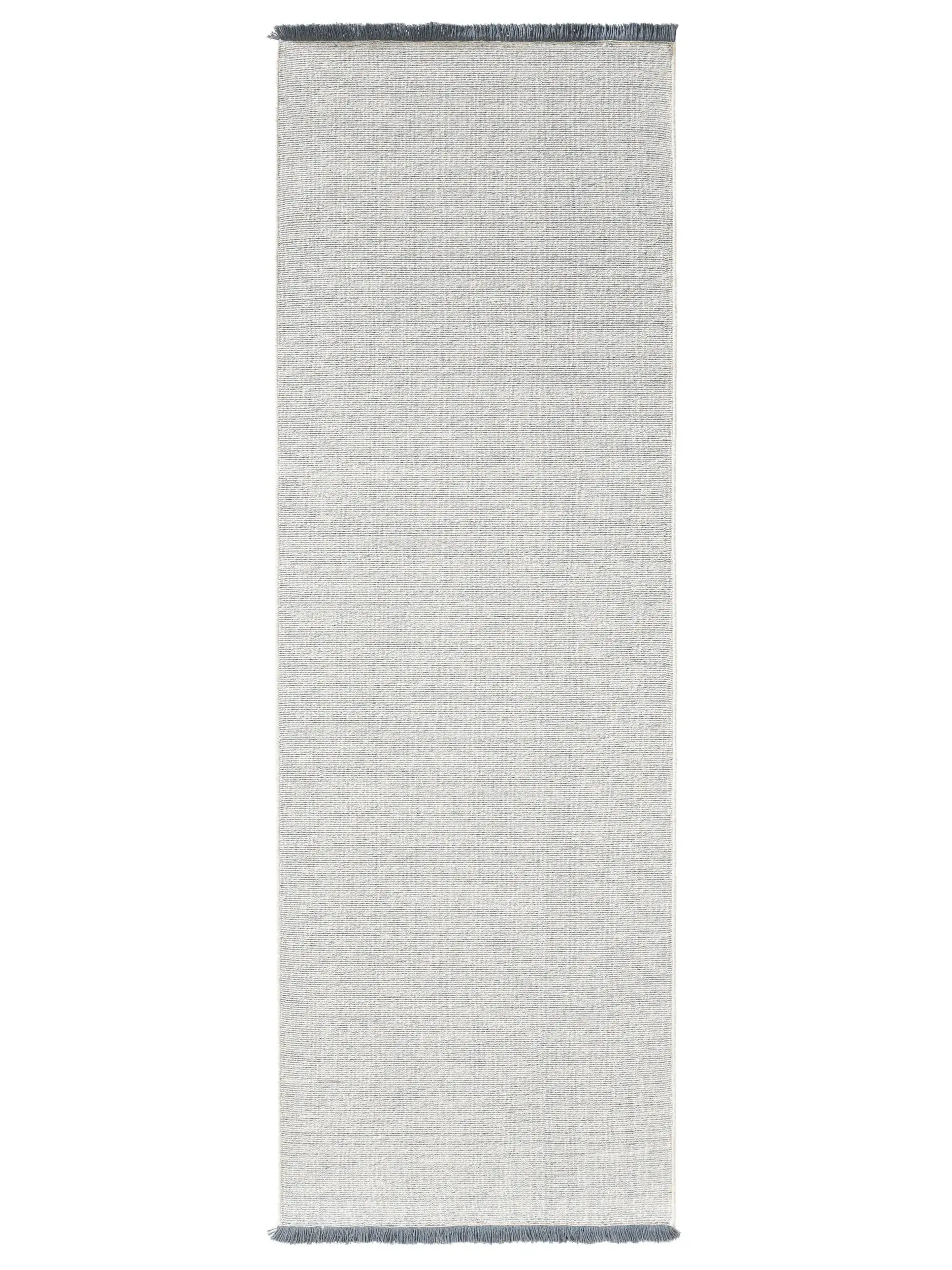 Teppich aus 70% Wolle, 30% Baumwolle in Blau mit 70% Wolle, 30% Baumwolle hohem Flor von benuta Nest