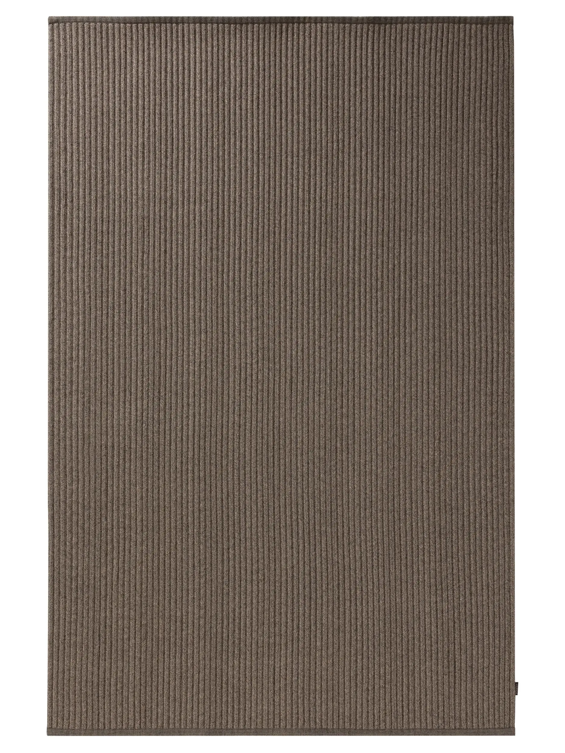 Teppich aus 80% Polypropylen, 20% Polyester in Grau mit 80% Polypropylen, 20% Polyester hohem Flor von benuta Finest