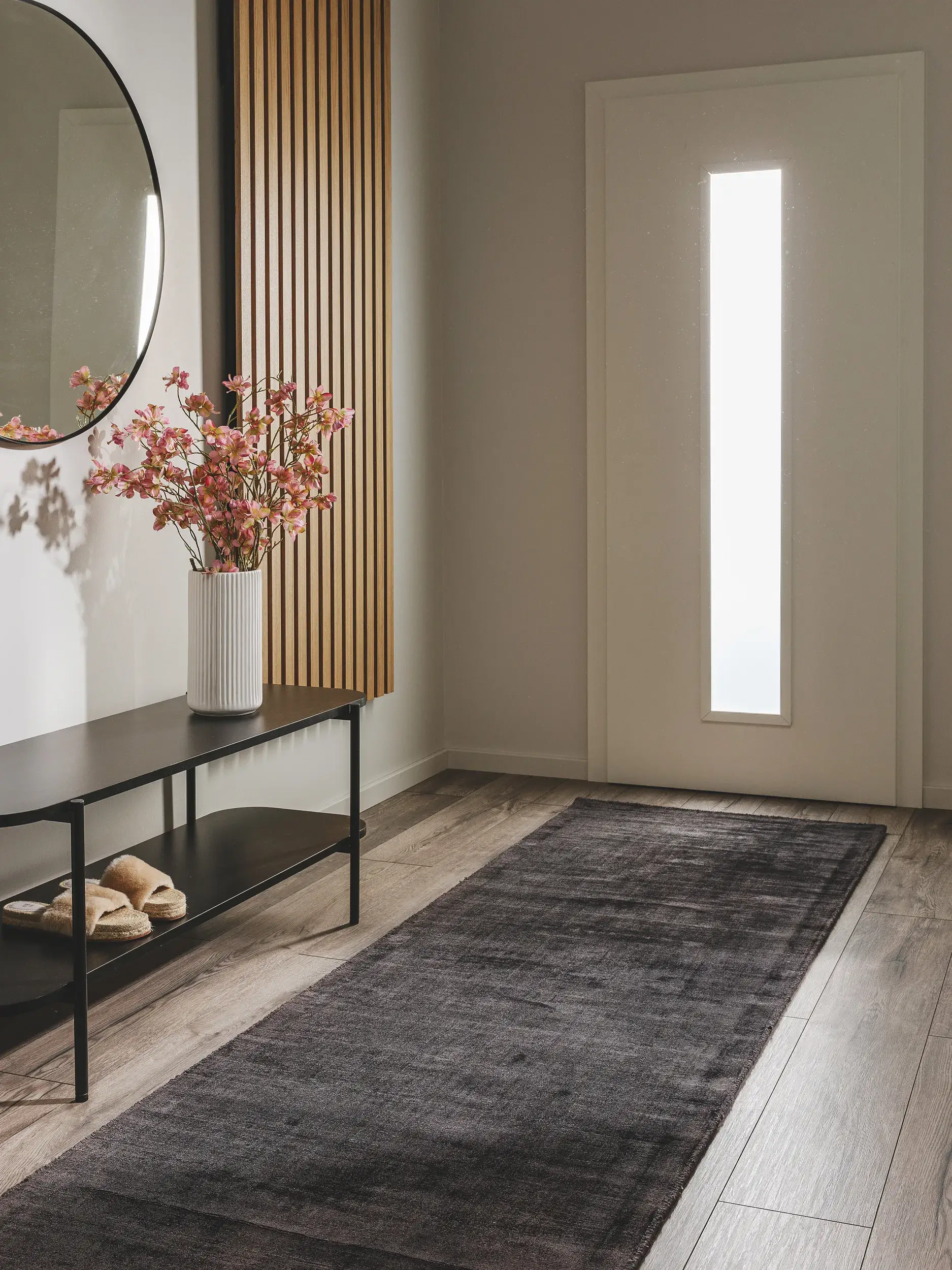 Teppich Nova aus 100% Viskose in Beige von benuta Pure