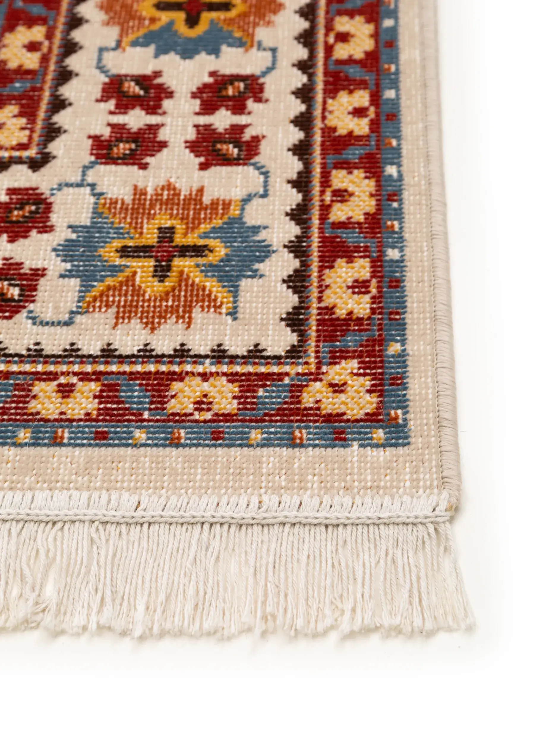 Teppich Kira aus 60% Baumwolle, 40% Polypropylen in Multicolor von benuta Nest