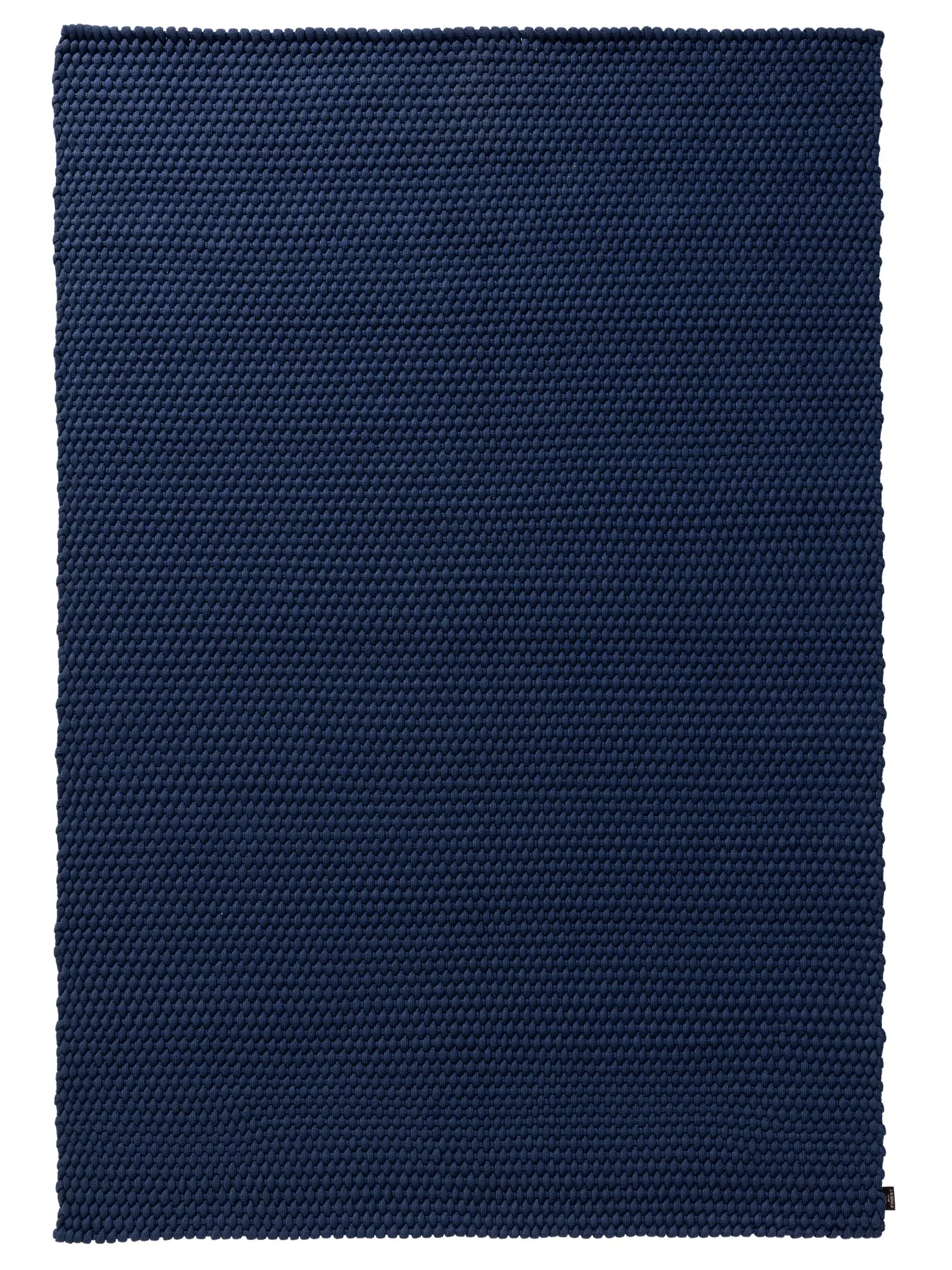 Matto 100% Polyester (recyceltes PET)a värissä Blau 100% Polyester (recyceltes PET) korkealla nukalla merkiltä benuta Finest