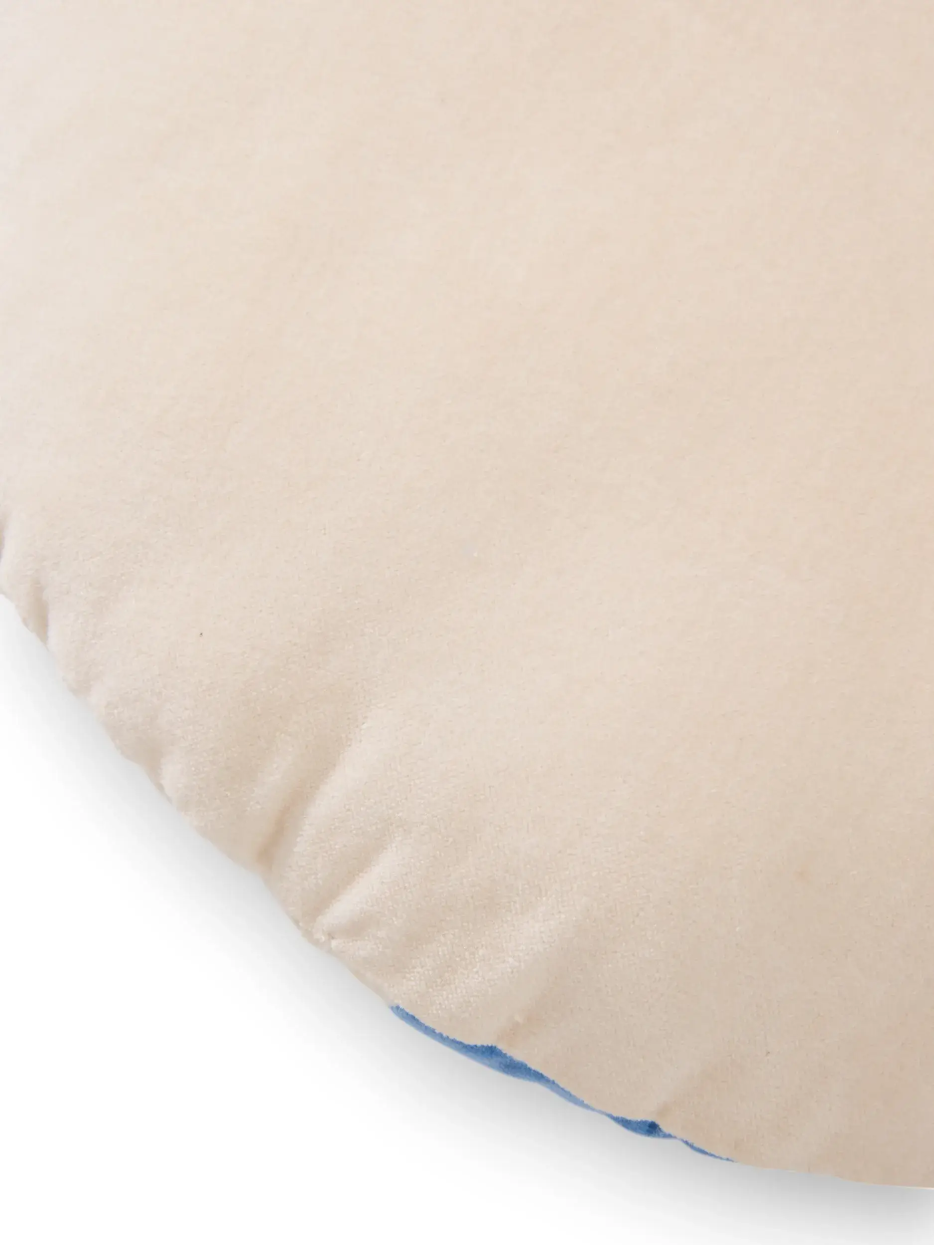 Kissen Cecilia Blau/Weiß im Design Streifen aus  von Lytte