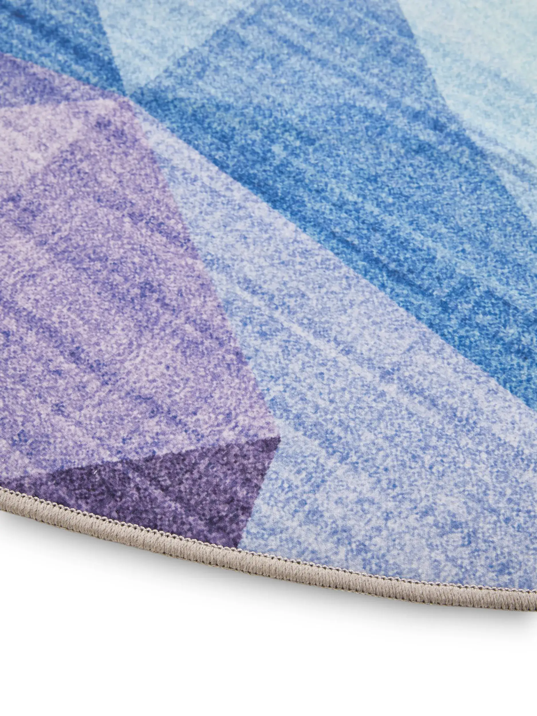 Teppich aus 100% Polyester in Multicolor mit 100% Polyester hohem Flor von benuta Basic