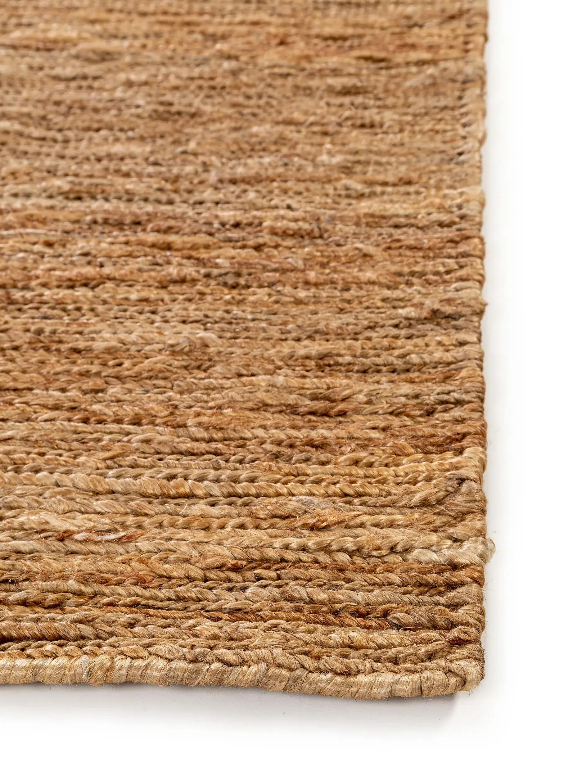 Koberec z 100% Jute v Braun s vlasem výšky 100% Jute od benuta Pure