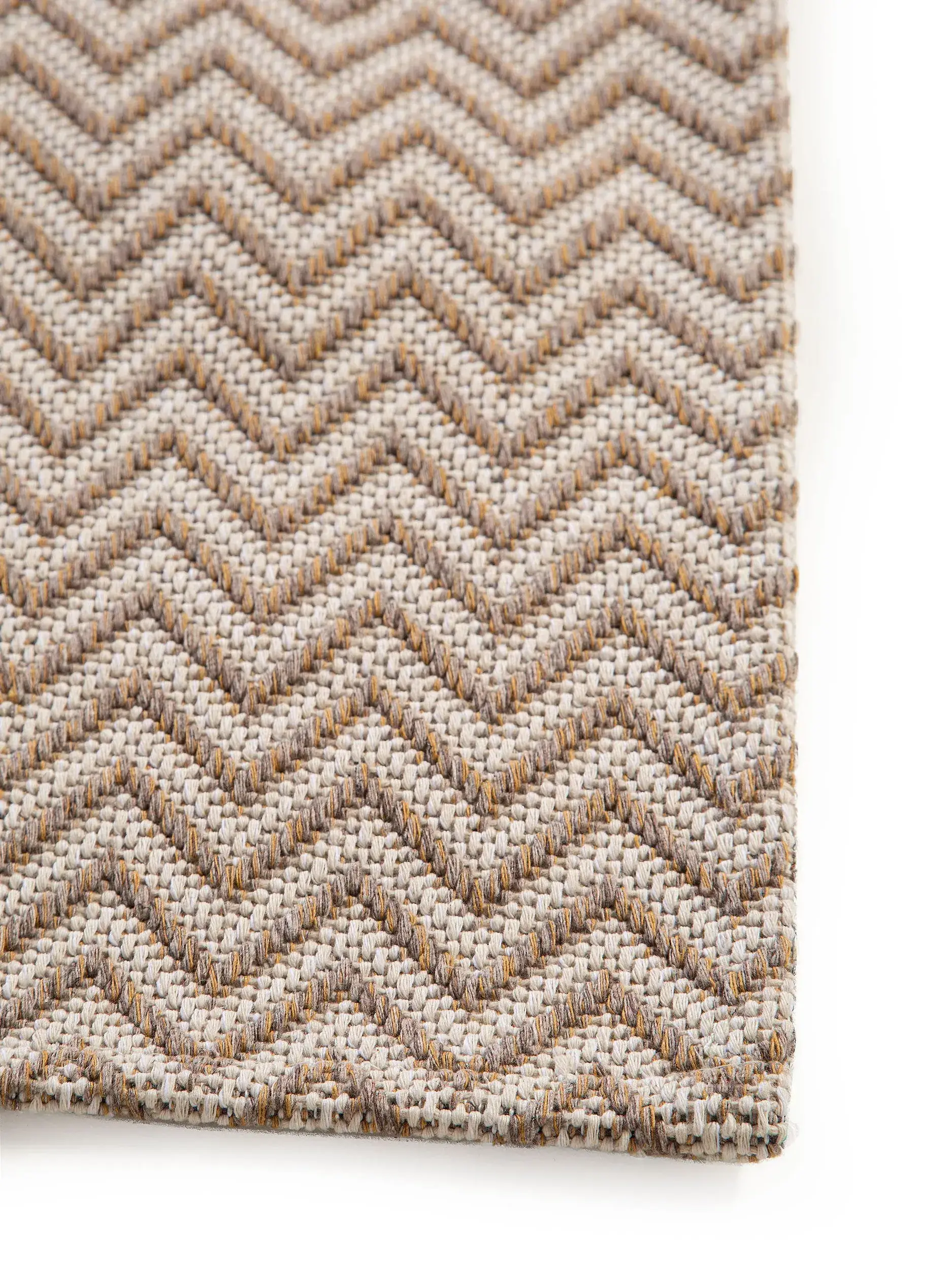 Teppich Cooper aus 100% Baumwolle in Taupe von benuta Nest