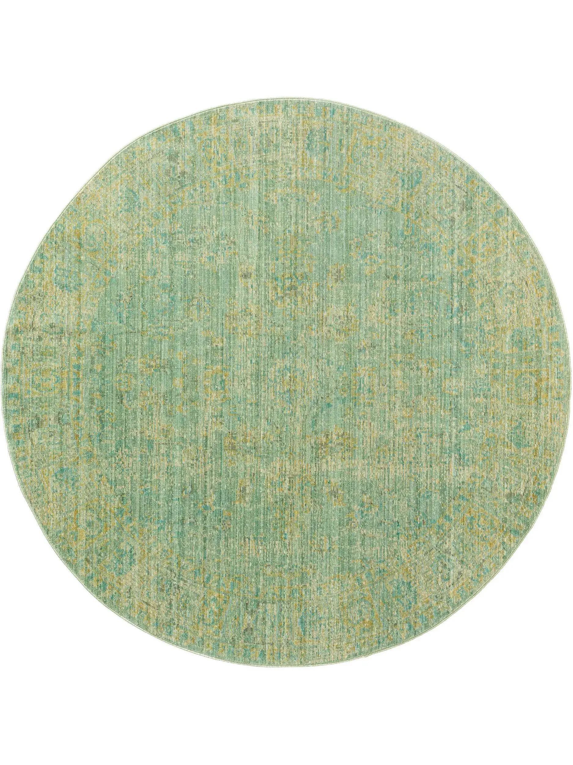 Tappeto rotondo Visconti Verde di 