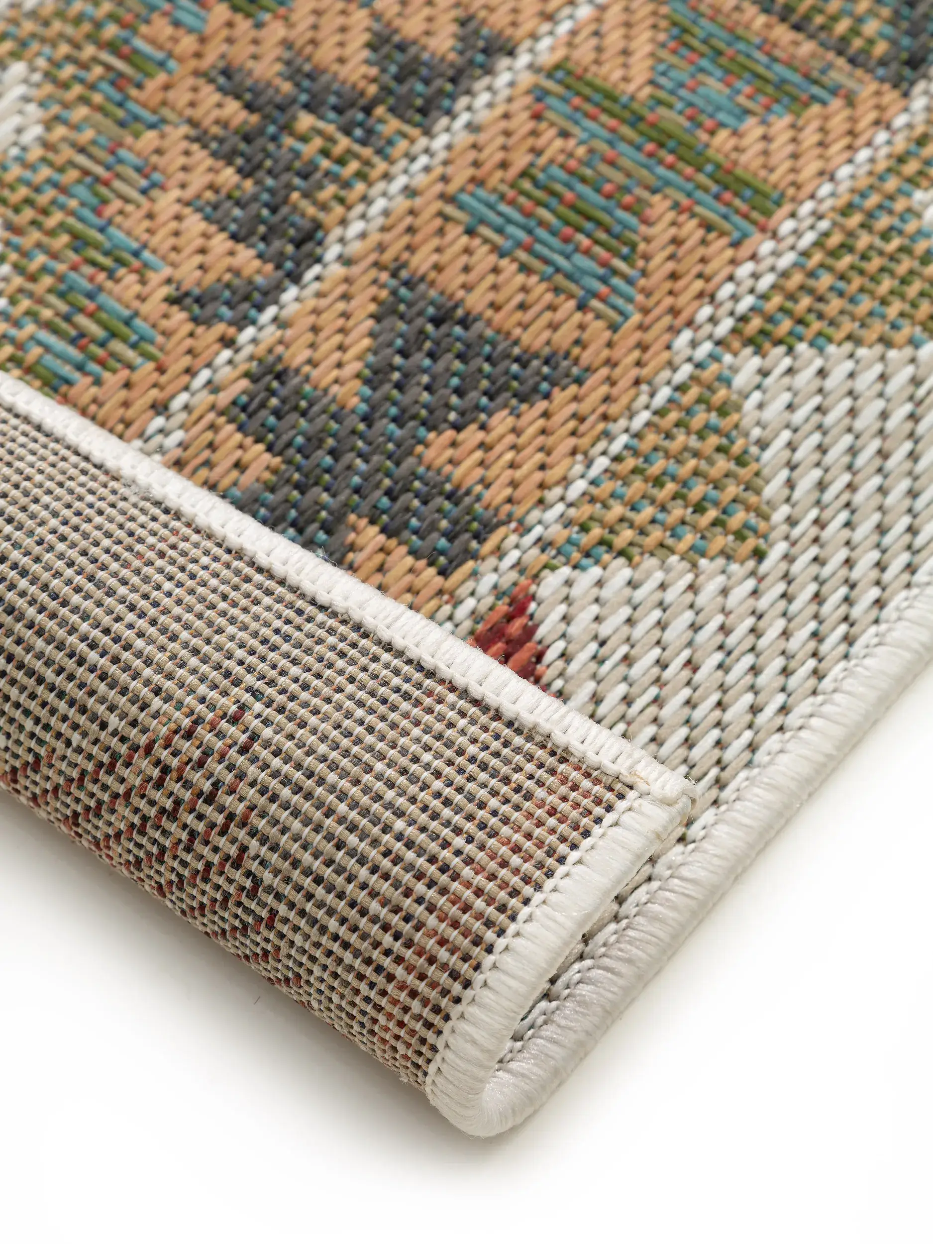Tappeto di 100% Polipropilene in Multicolor con pelo alto 100% Polipropilene da benuta nest