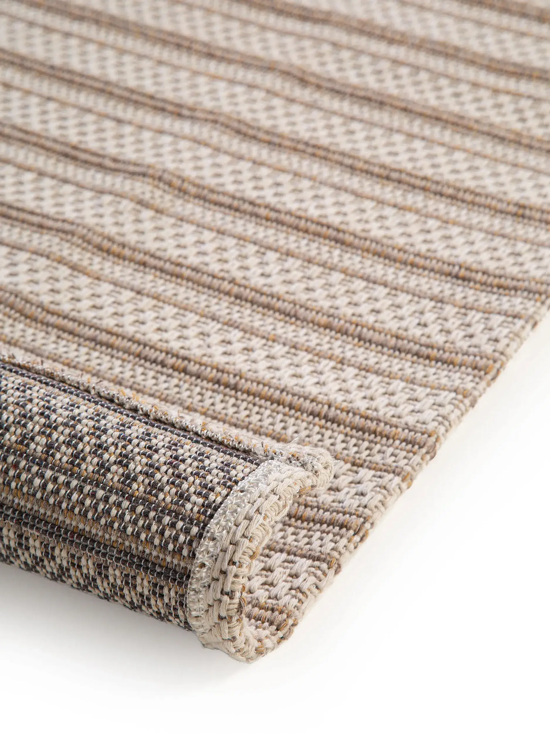 Teppich Cooper aus 100% Baumwolle in Taupe von benuta
