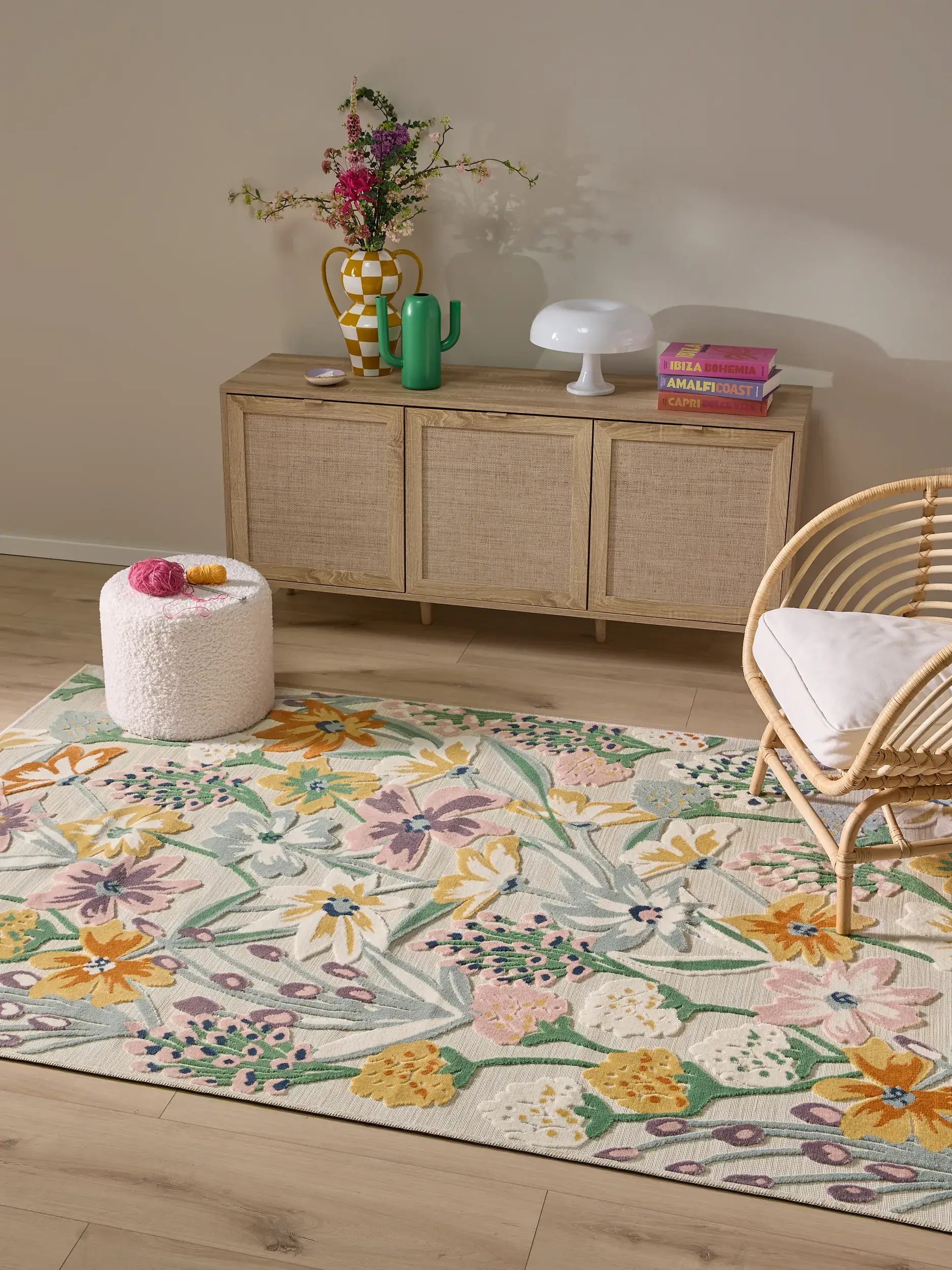 Rug Lilou made of 100% Polypropylen in  by benuta Pop