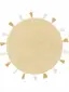Tapis lavables pour enfants Malu Jaune