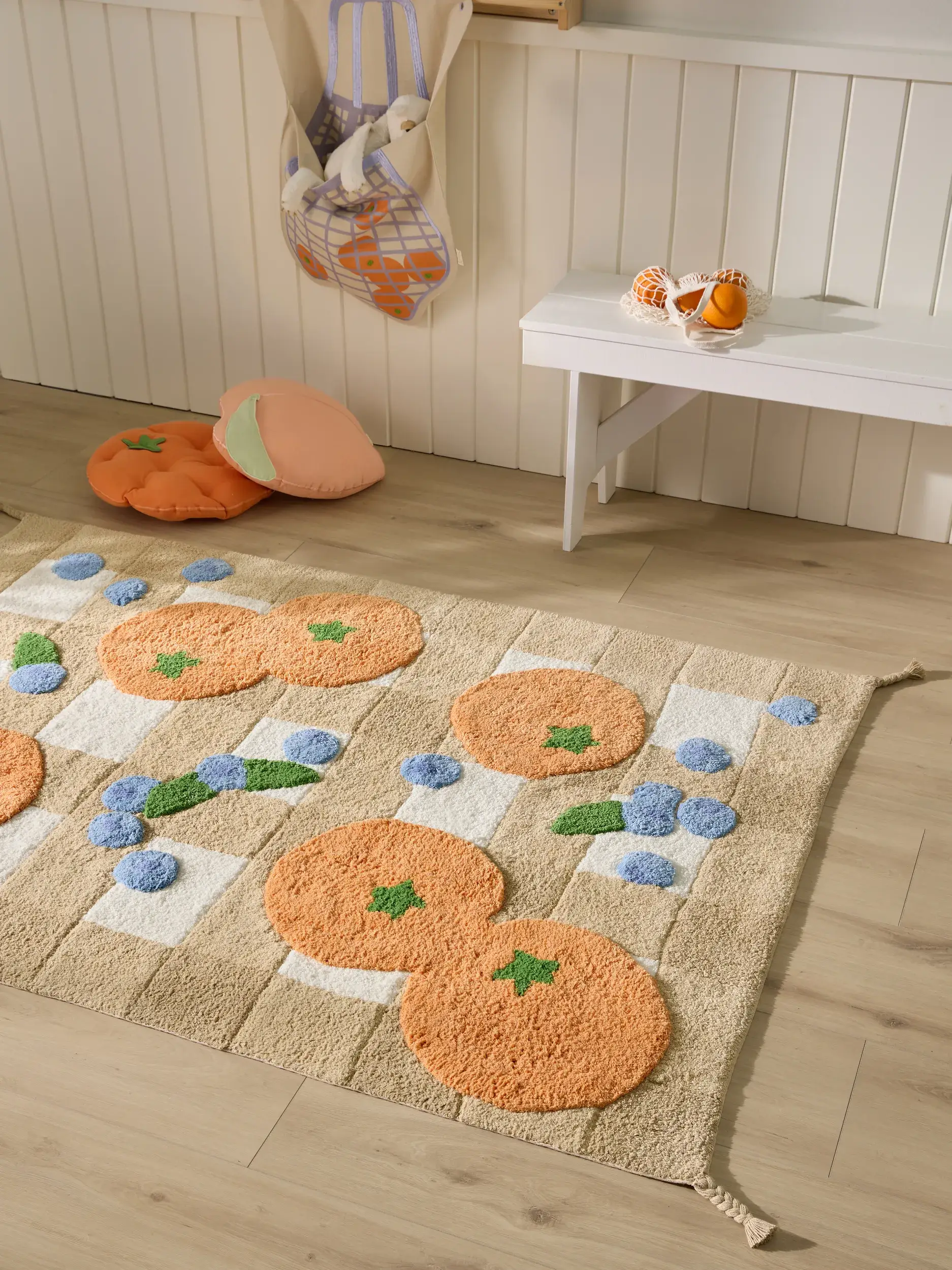 Tappeto Franzi di 100% Cotone in  di Lytte