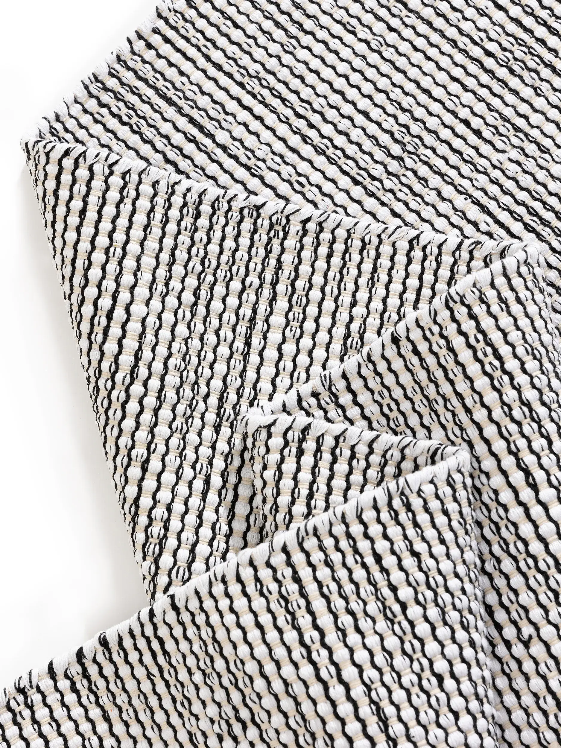 Teppich Ron aus 100% Cotton in Beige von benuta Basic