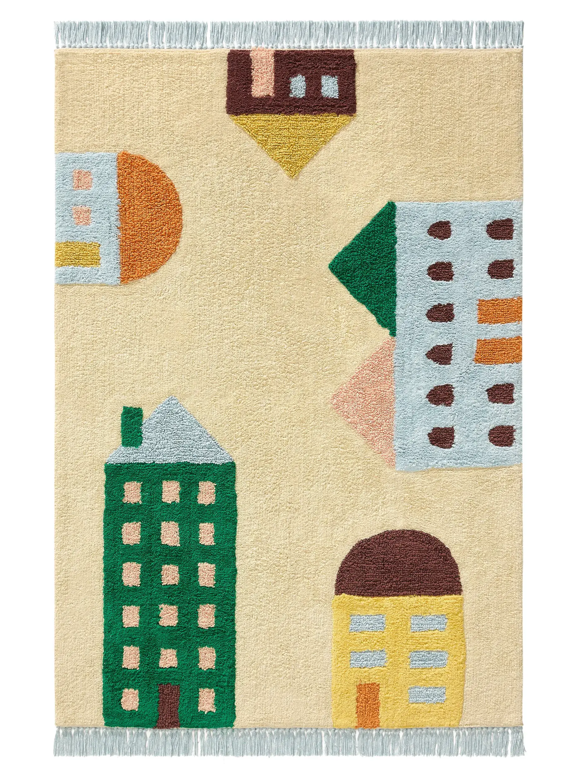 Rug Niels made of 100% Cotton in  by Lytte