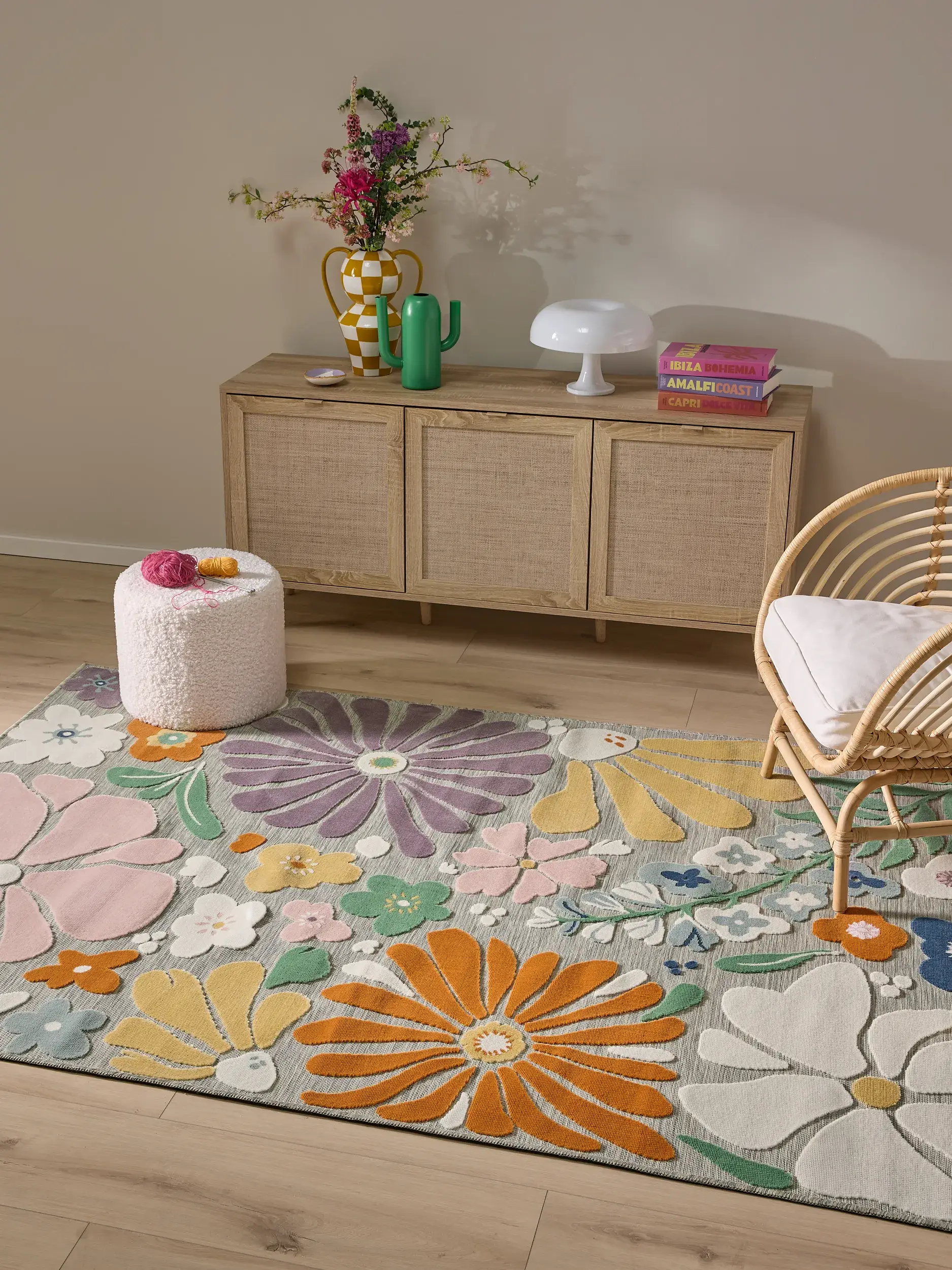 Rug Lilou made of 100% Polypropylen in  by benuta Pop