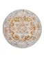 Tappeto lavabile Miray Grigio/Arancio