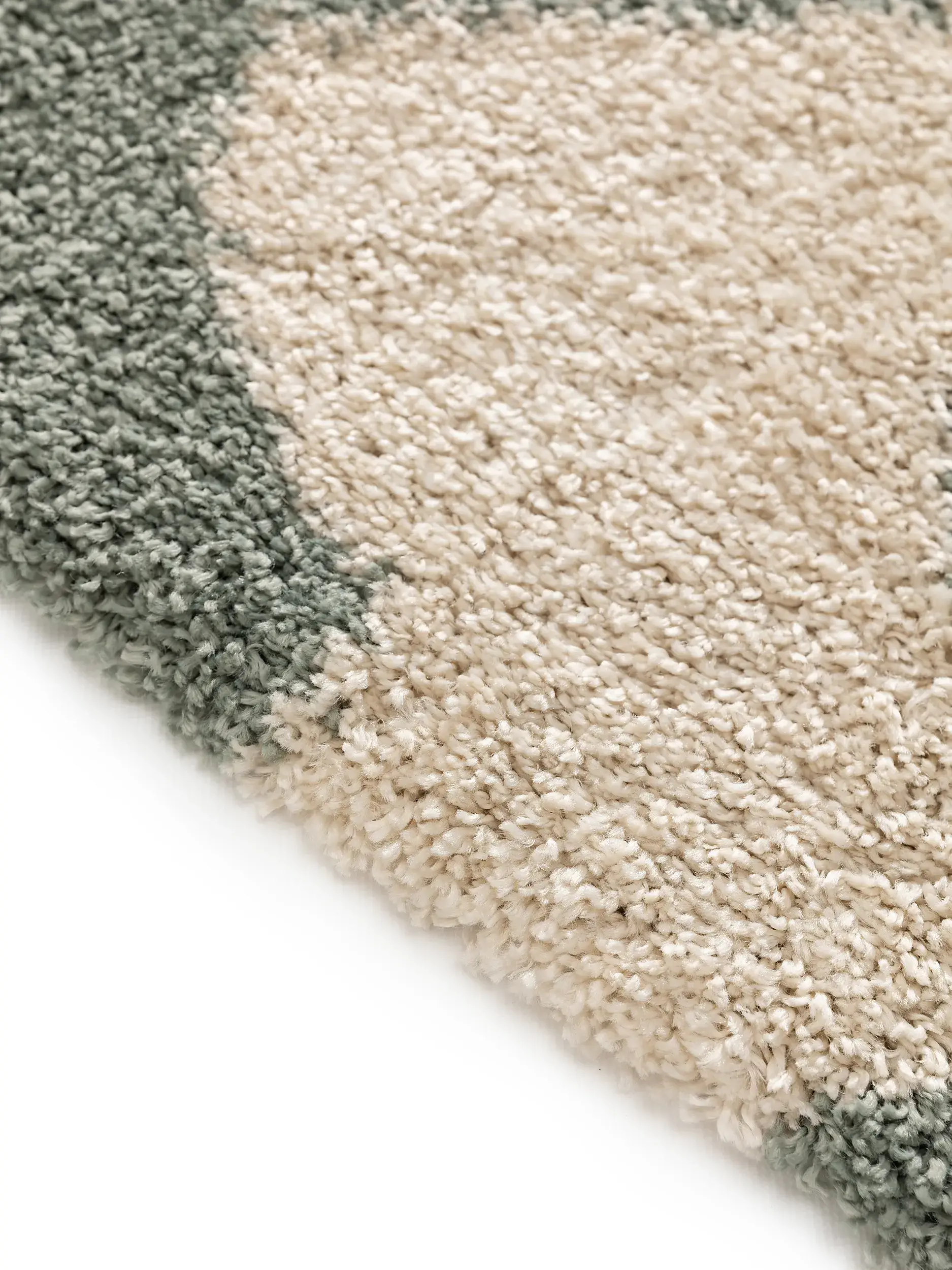 Teppich aus 100% Polypropylen in Multicolor mit 100% Polypropylen hohem Flor von benuta Pop