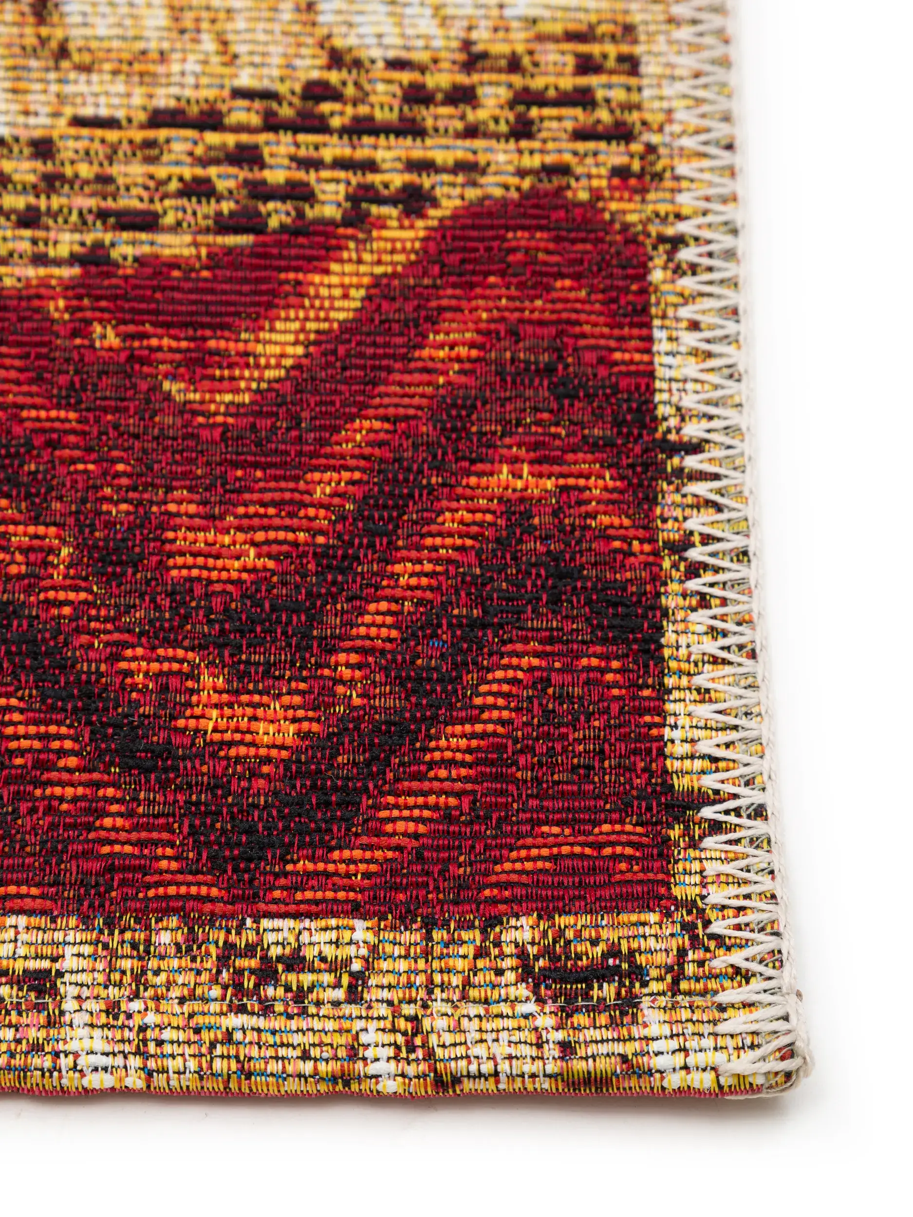 Rug made of 76% Polypropylen, 24% Polyester in Beige with a 76% Polypropylen, 24% Polyester high pile by benuta Nest