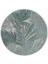 In- & Outdoor-Teppich rund Cleo Blau