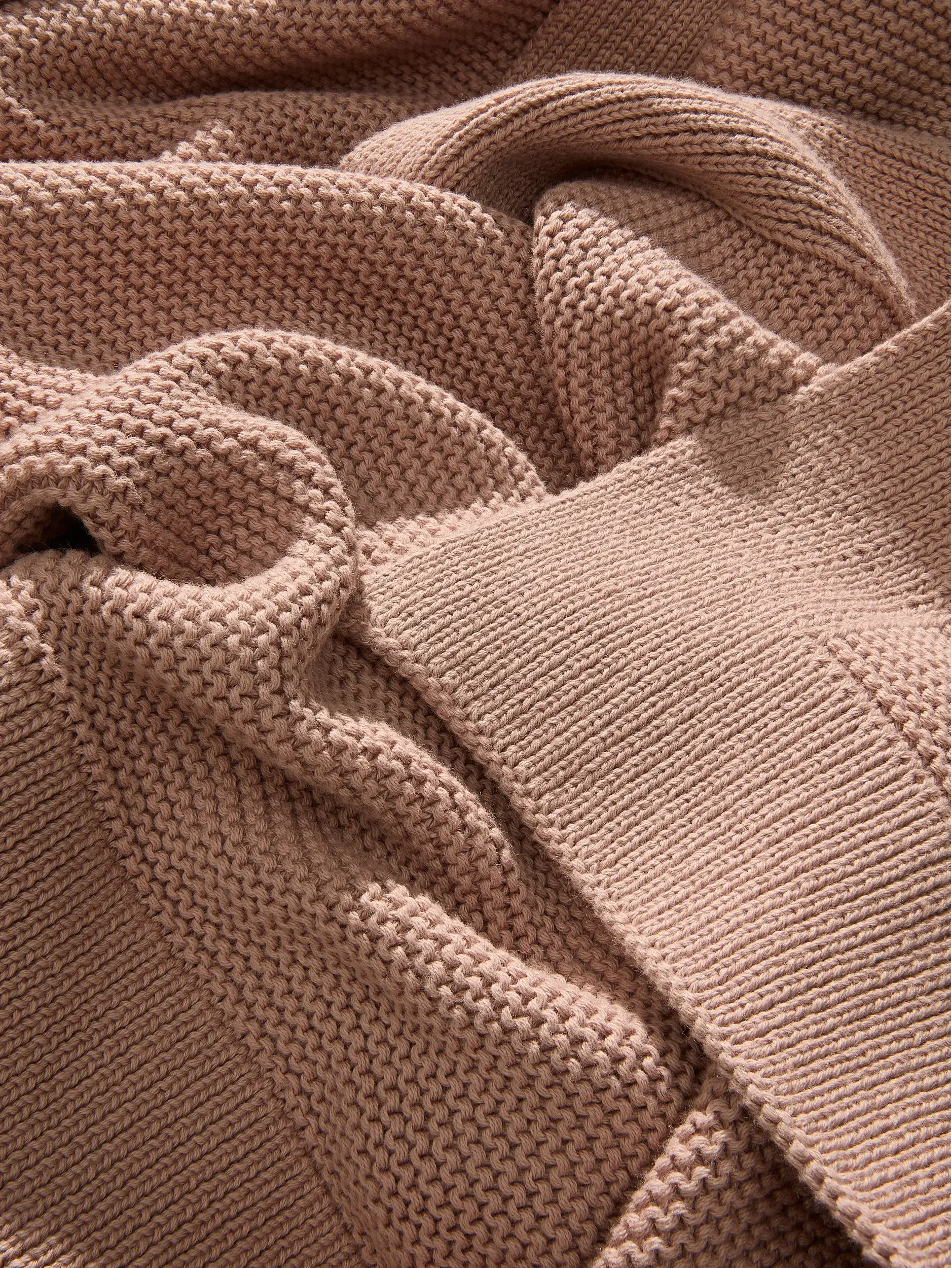 Katoenen deken Helma Roze van benuta Pure