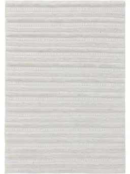 Tappeto realizzato con materiale riciclato Toni Ivory