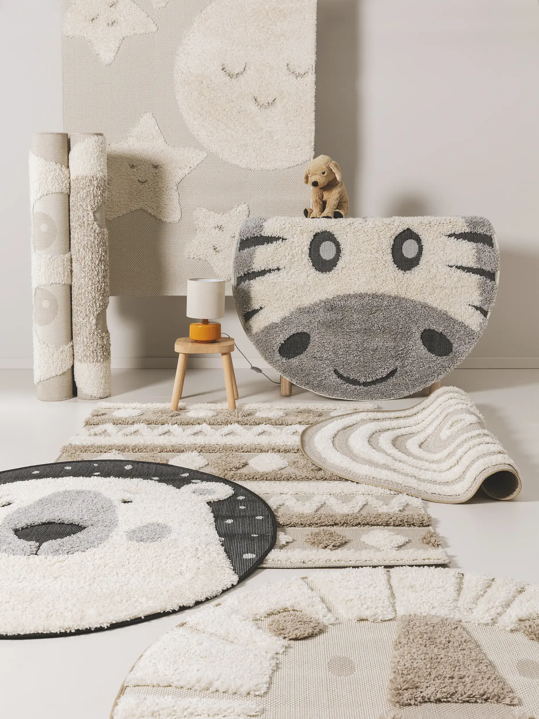 Alfombra Carlo de 100% Polipropileno en Beige de Lytte