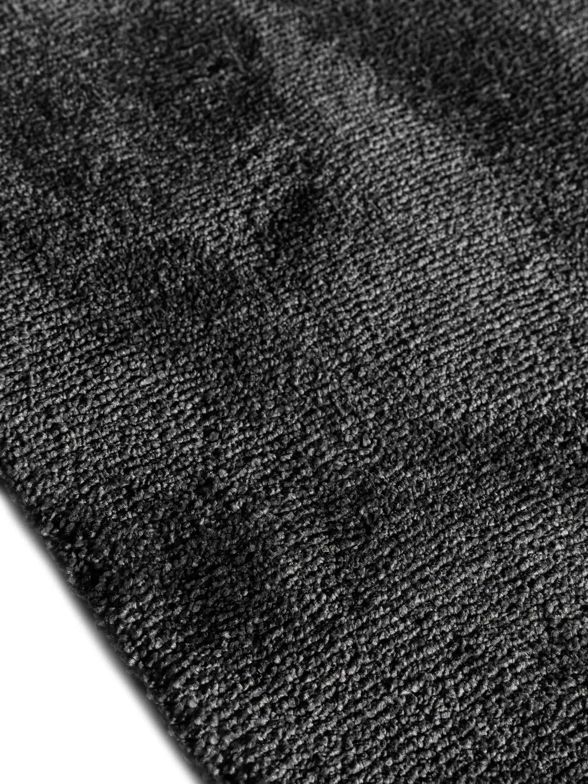 Rug made of 100% Polypropylen in Grau with a 100% Polypropylen high pile by benuta Nest
