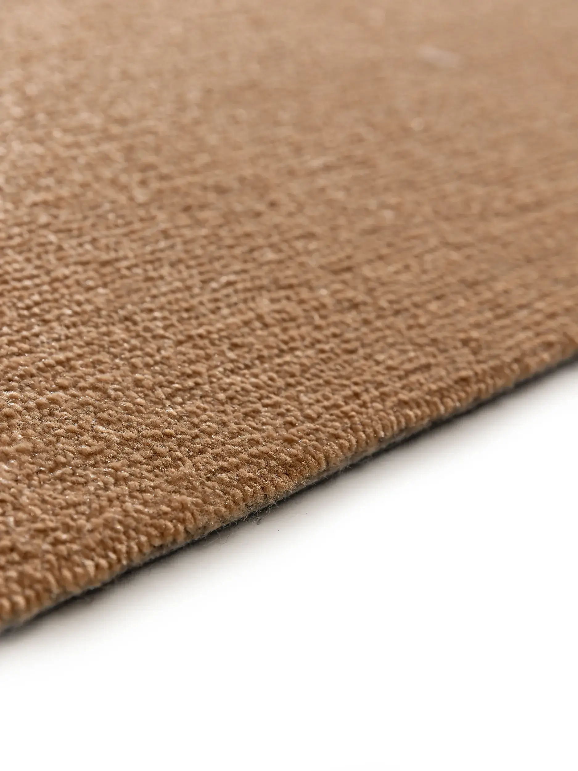 Teppich aus 100% Polypropylen in Braun mit 100% Polypropylen hohem Flor von benuta Nest