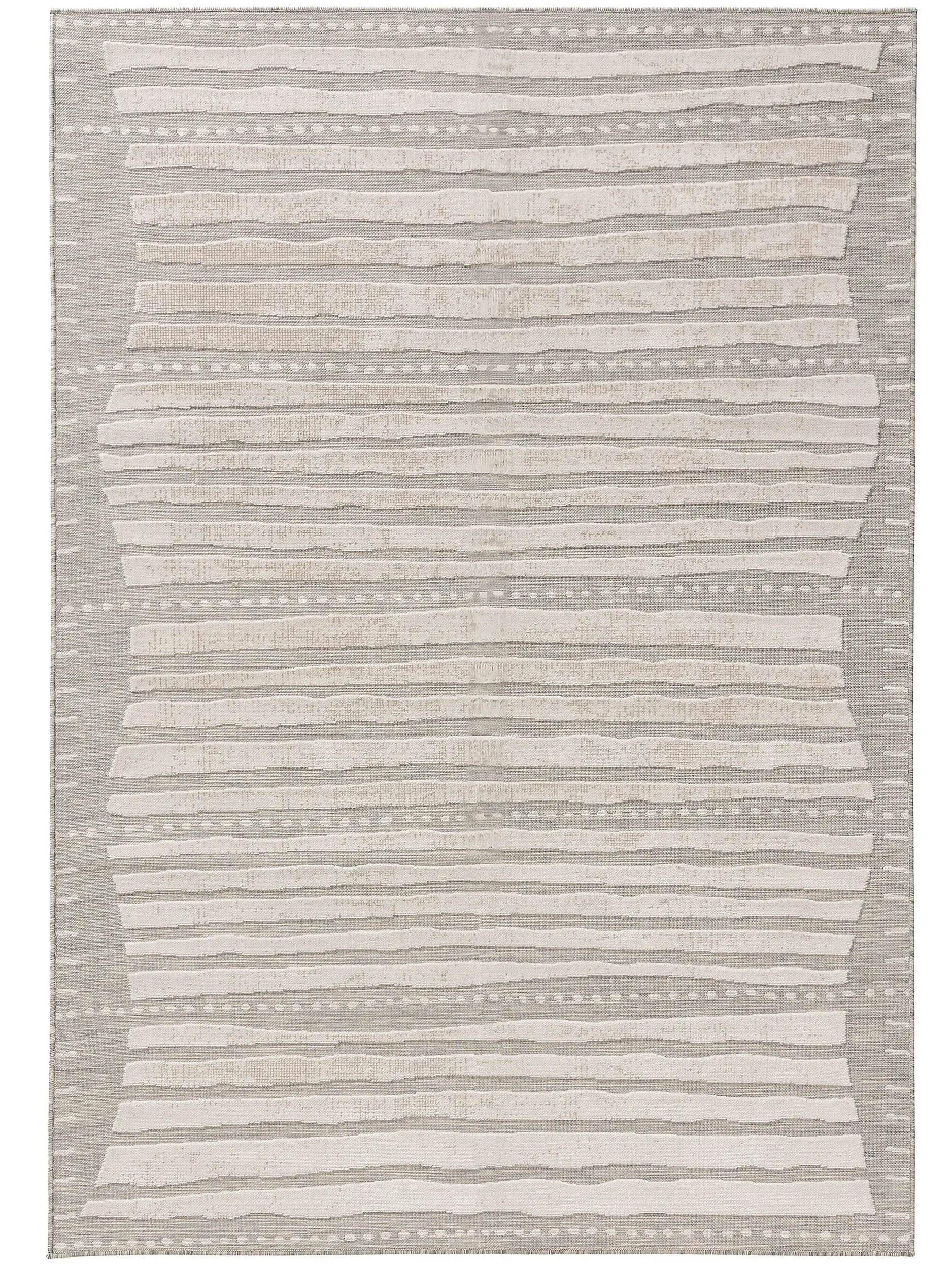 Teppe av 100% Polypropylen i Beige med 100% Polypropylen høy lugg fra benuta Basic