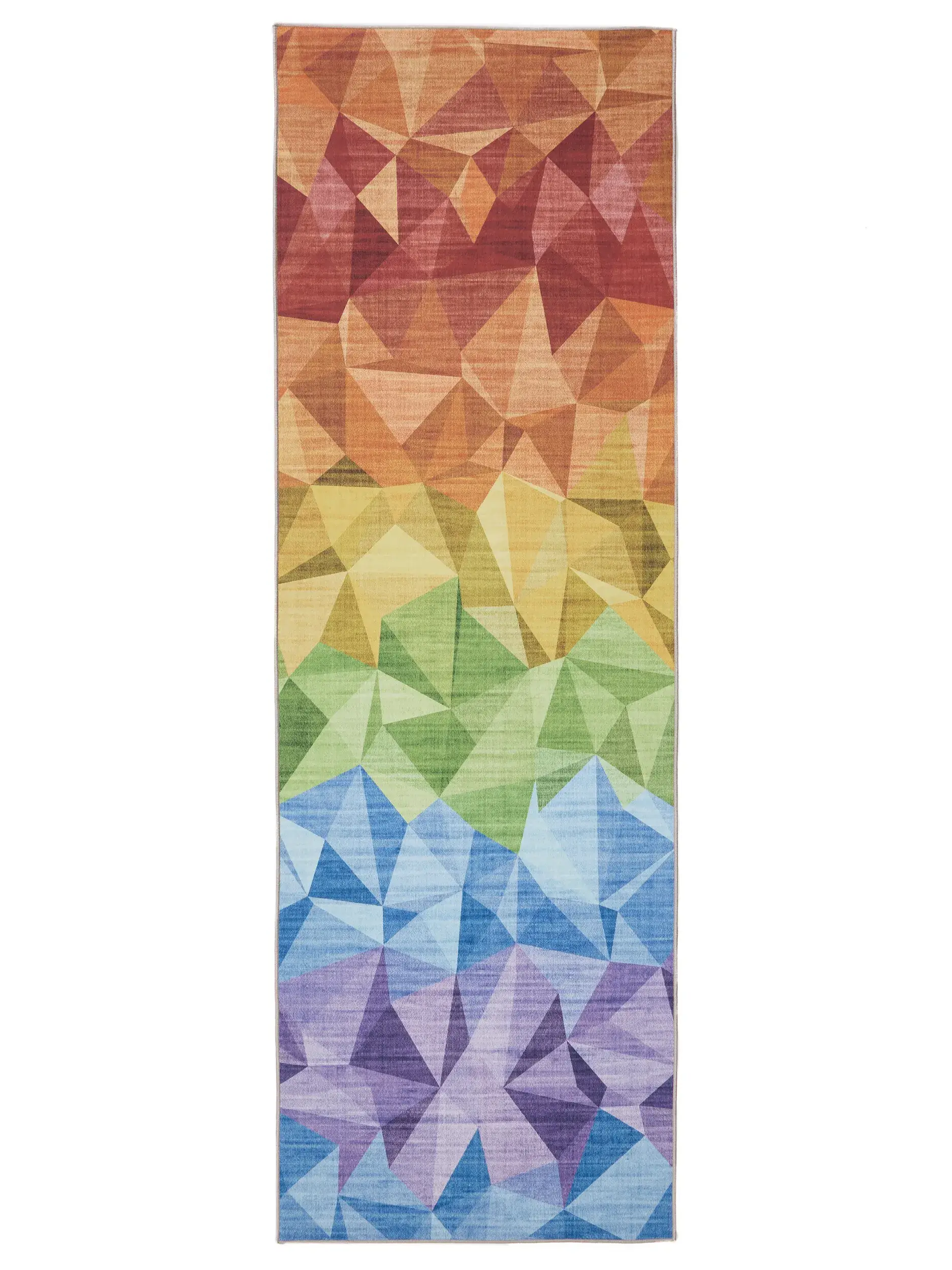 Rug made of 100% Polyester in Multicolor with a 100% Polyester high pile by benuta Basic