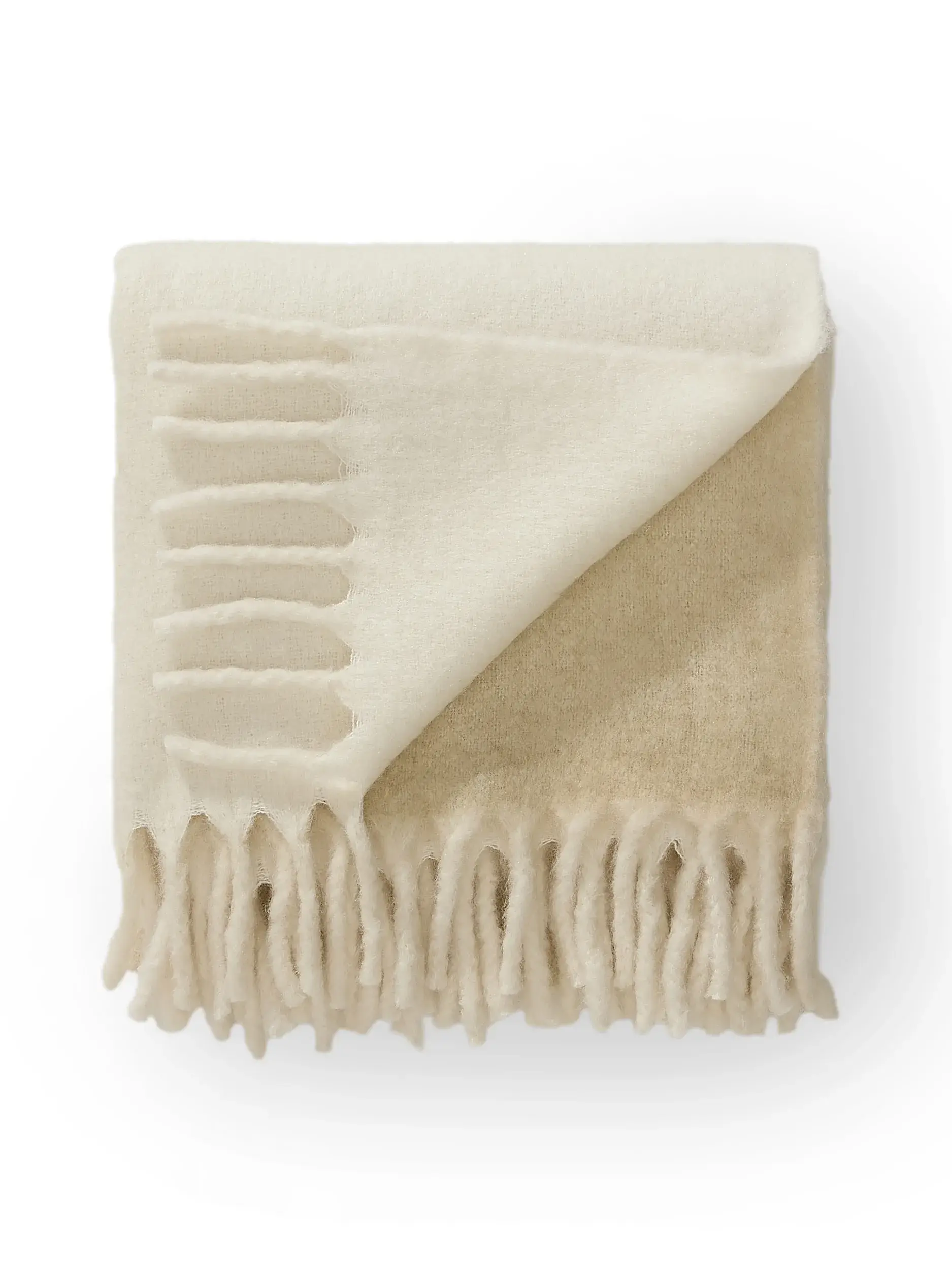 Decke Lara Beige von benuta Pop