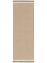 Wollteppich Läufer Karla Beige