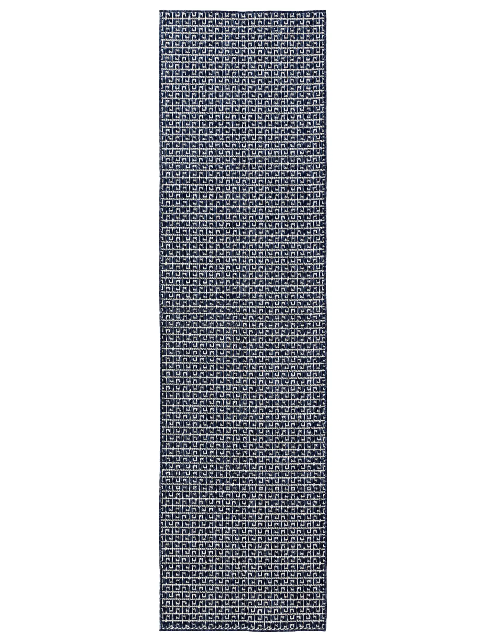 Rug made of 100% Polypropylen in White with a 100% Polypropylen high pile by benuta Basic