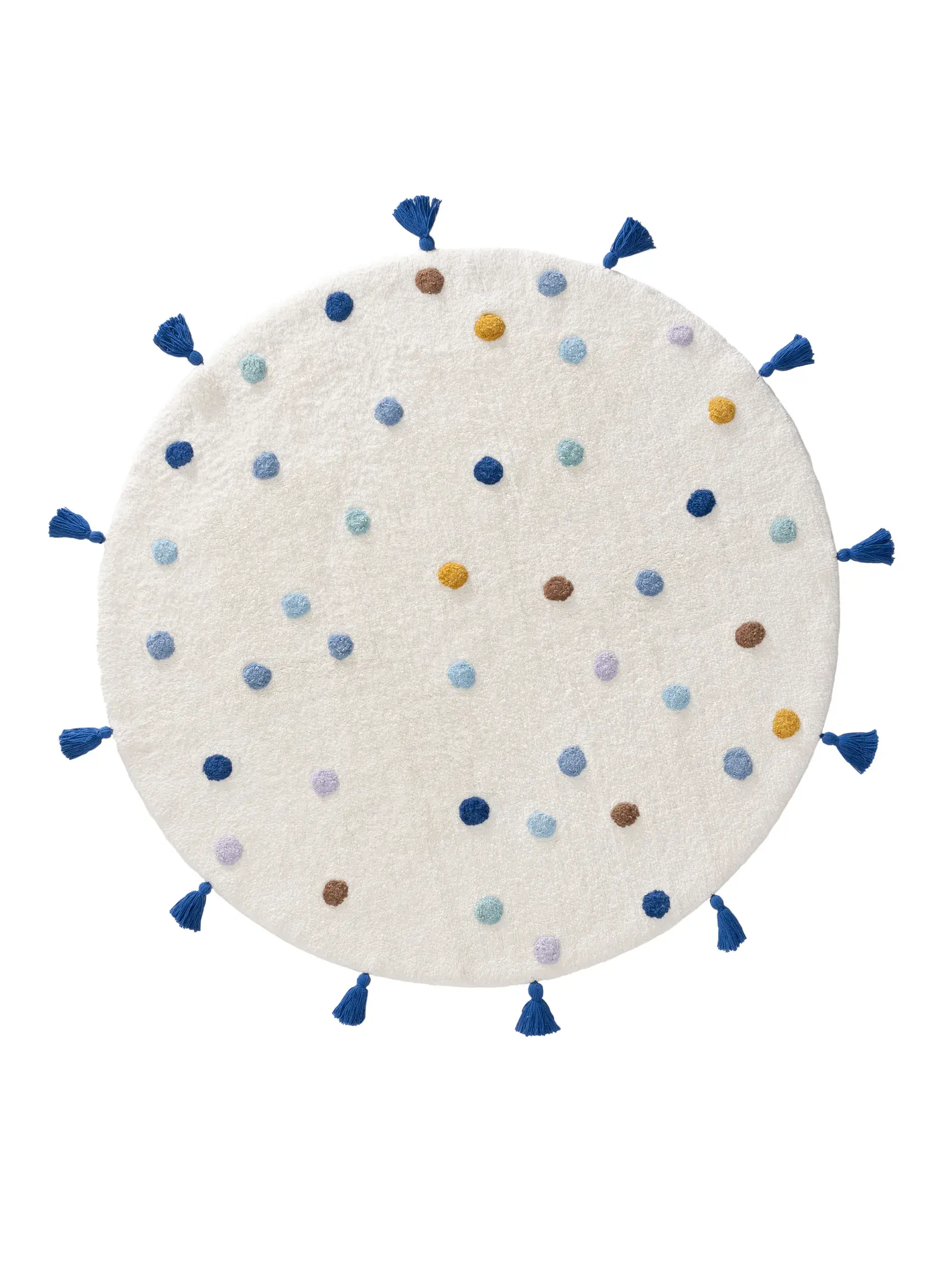 Kindervloerkleed Wasbaar Fiete Veelkleurig/Blauw van 