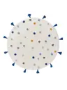 Alfombra lavable para niños Fiete Multicolor/Azul