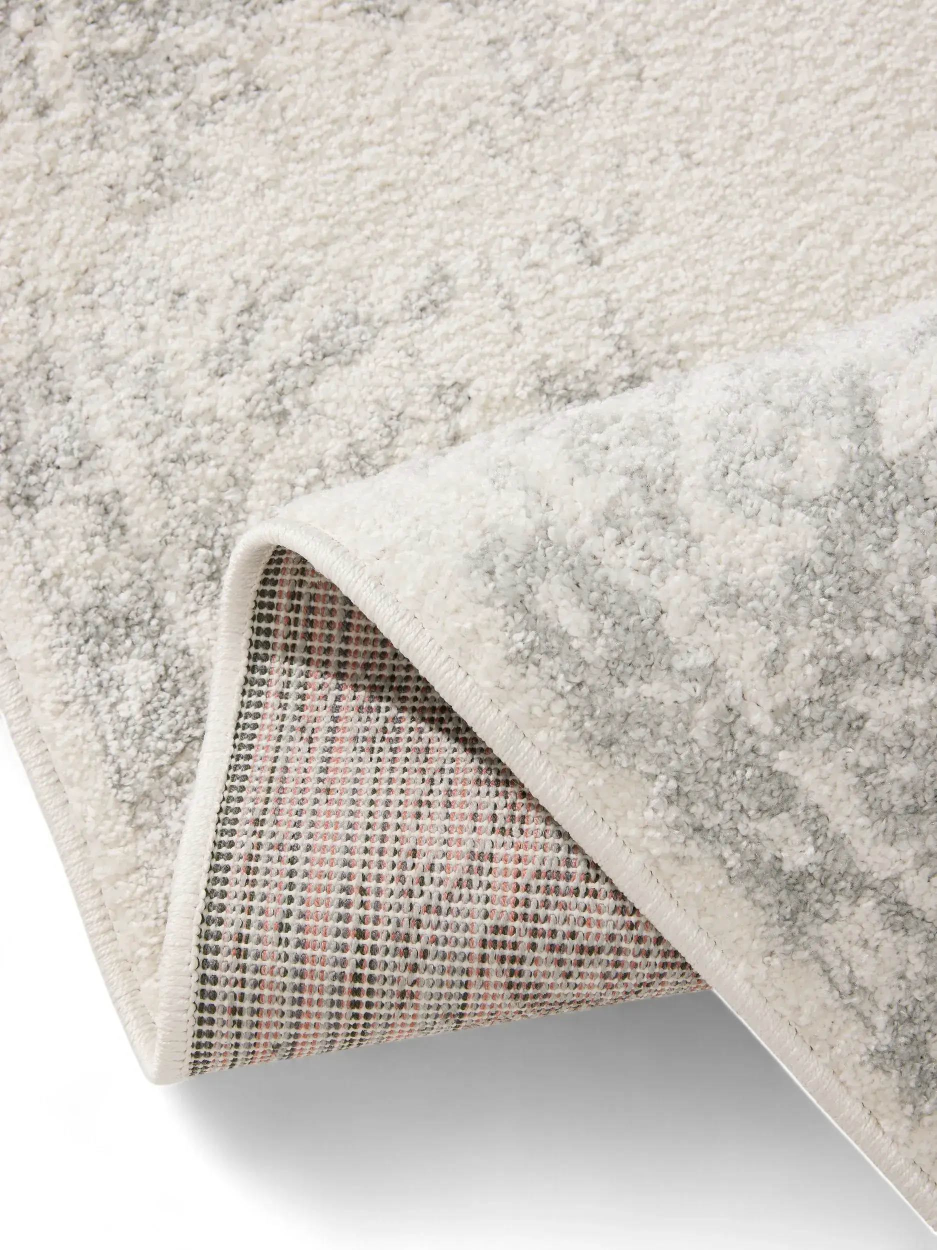 Teppich aus 100% Polypropylen in Beige mit 100% Polypropylen hohem Flor von benuta Basic