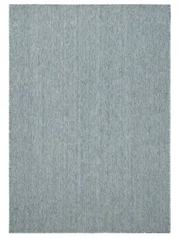 Tapis d'intérieur et d'extérieur Iowa Bleu
