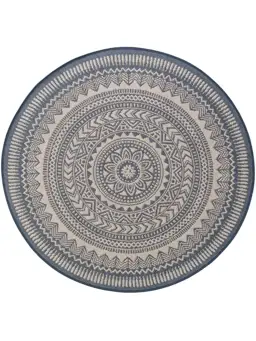 In- & Outdoor-Teppich Metro Blau