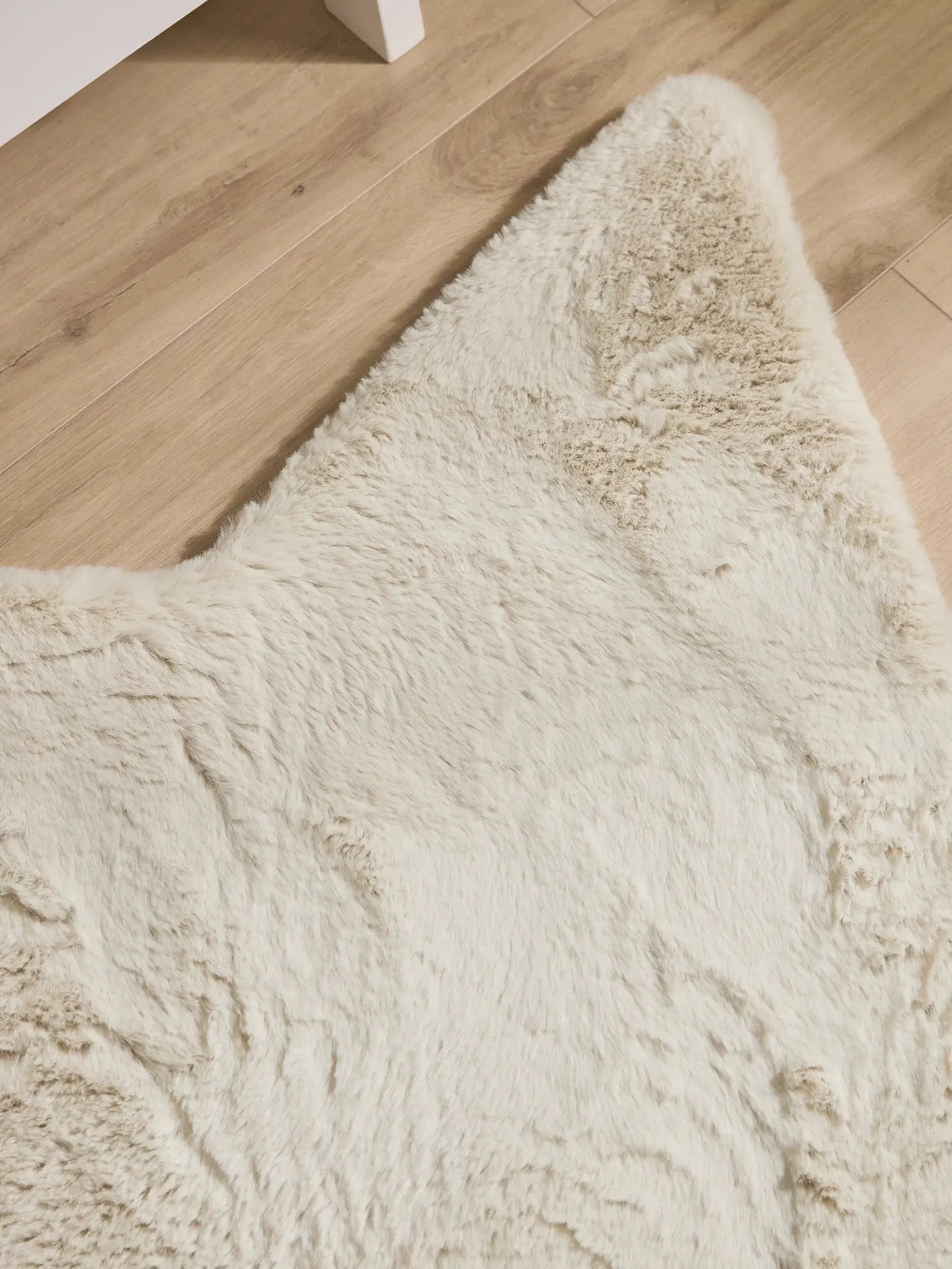 Teppich Dave aus 100% Polyester in Beige von Lytte