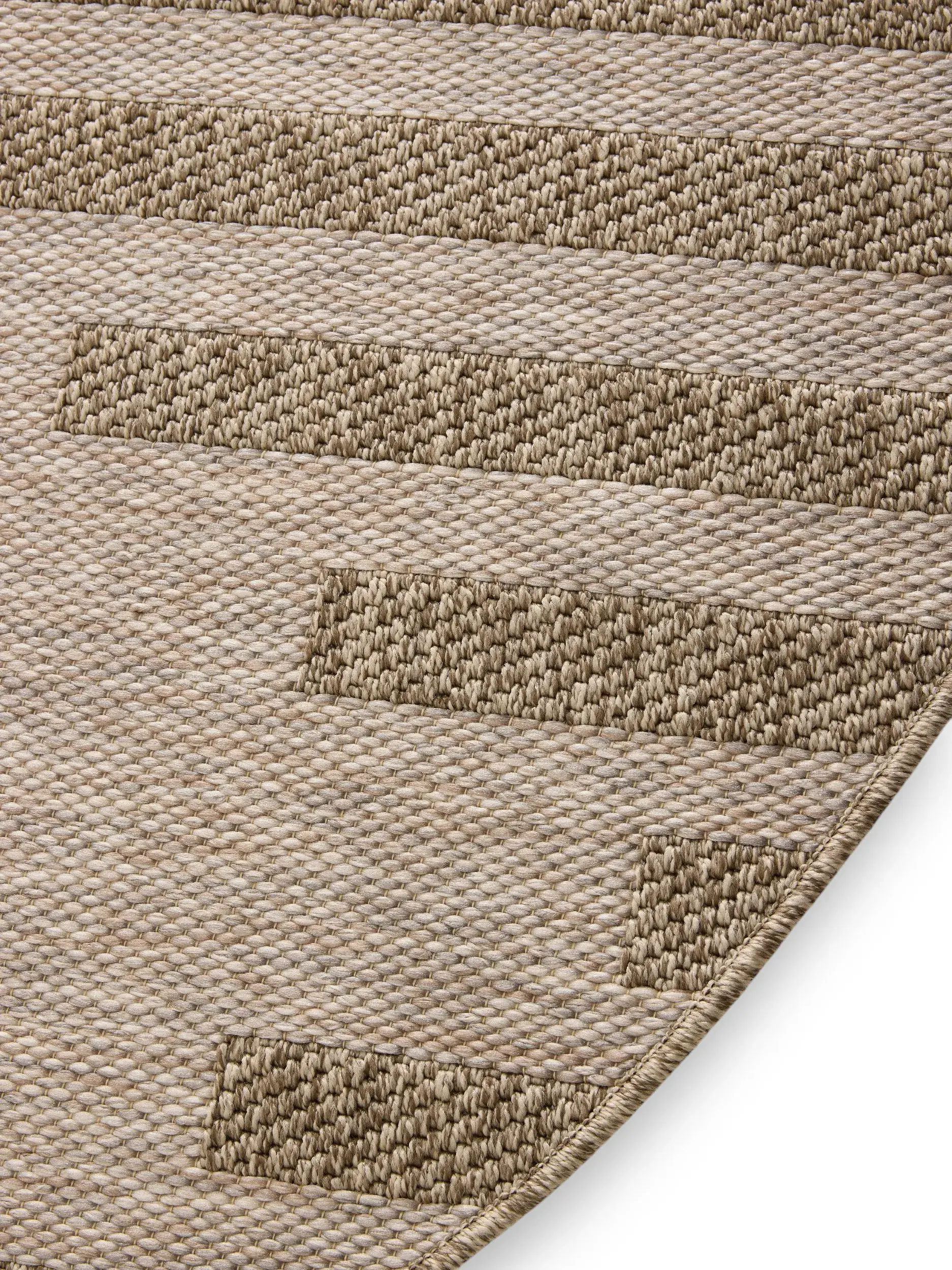 Koberec z 100% Polypropylen v Beige s vlasem výšky 100% Polypropylen od benuta Nest