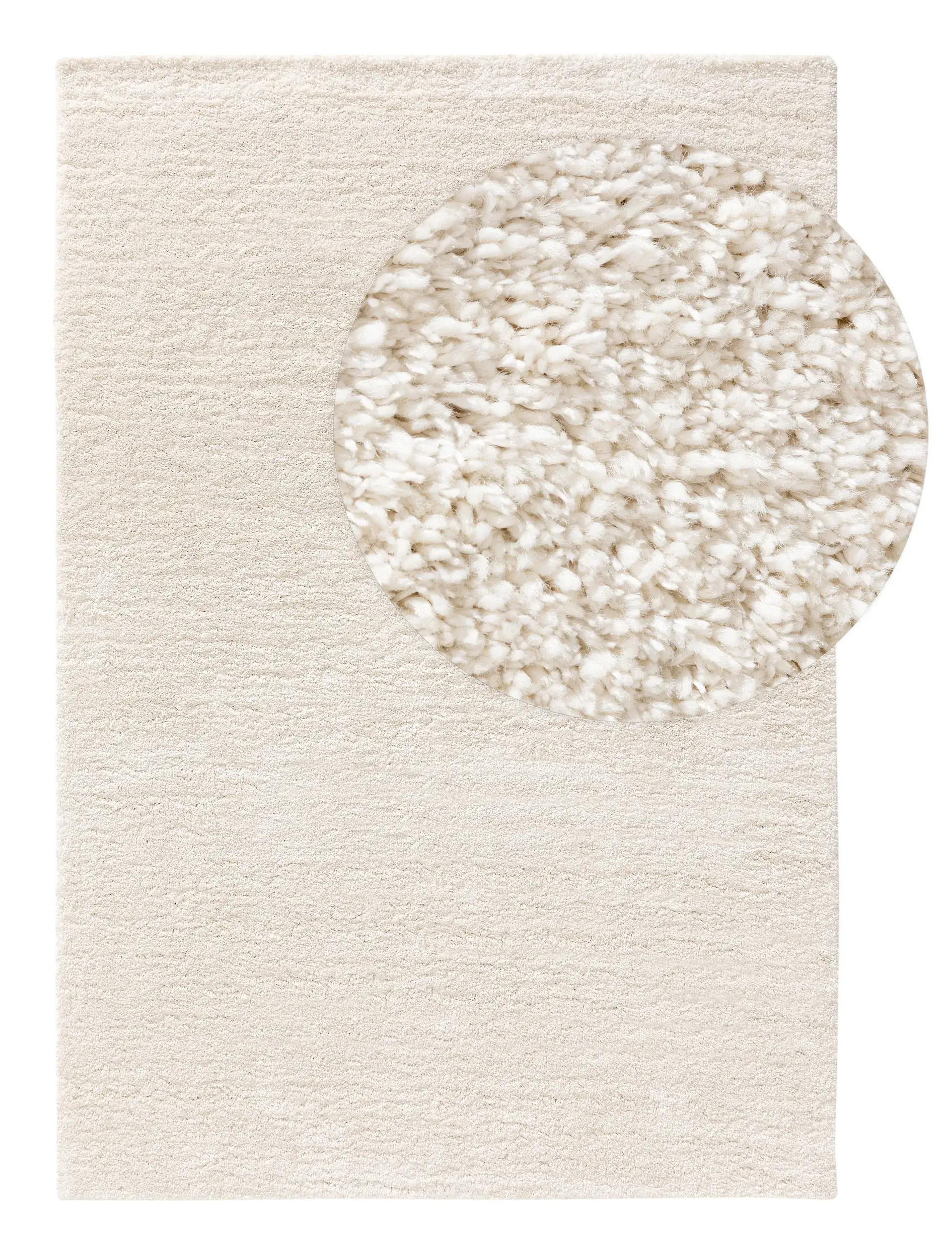 Rug Sera made of 100% Polypropylene in Beige by benuta Nest
