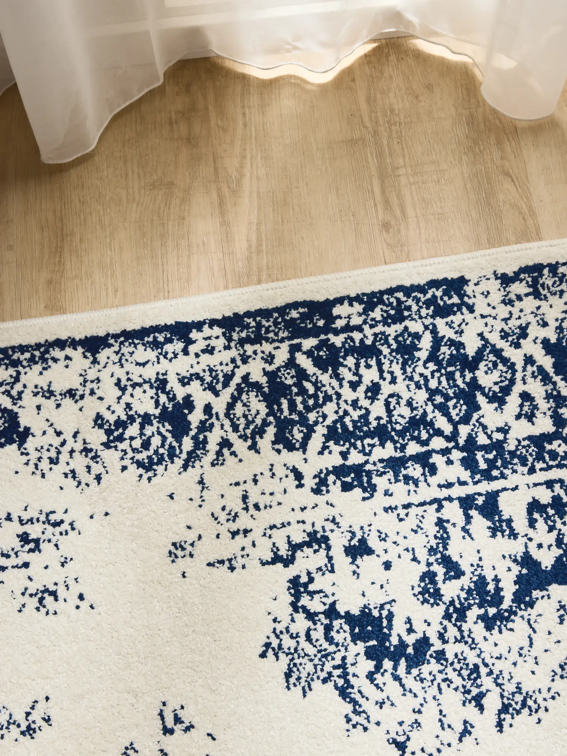 Rug made of 100% Polypropylen in Beige with a 100% Polypropylen high pile by benuta Basic