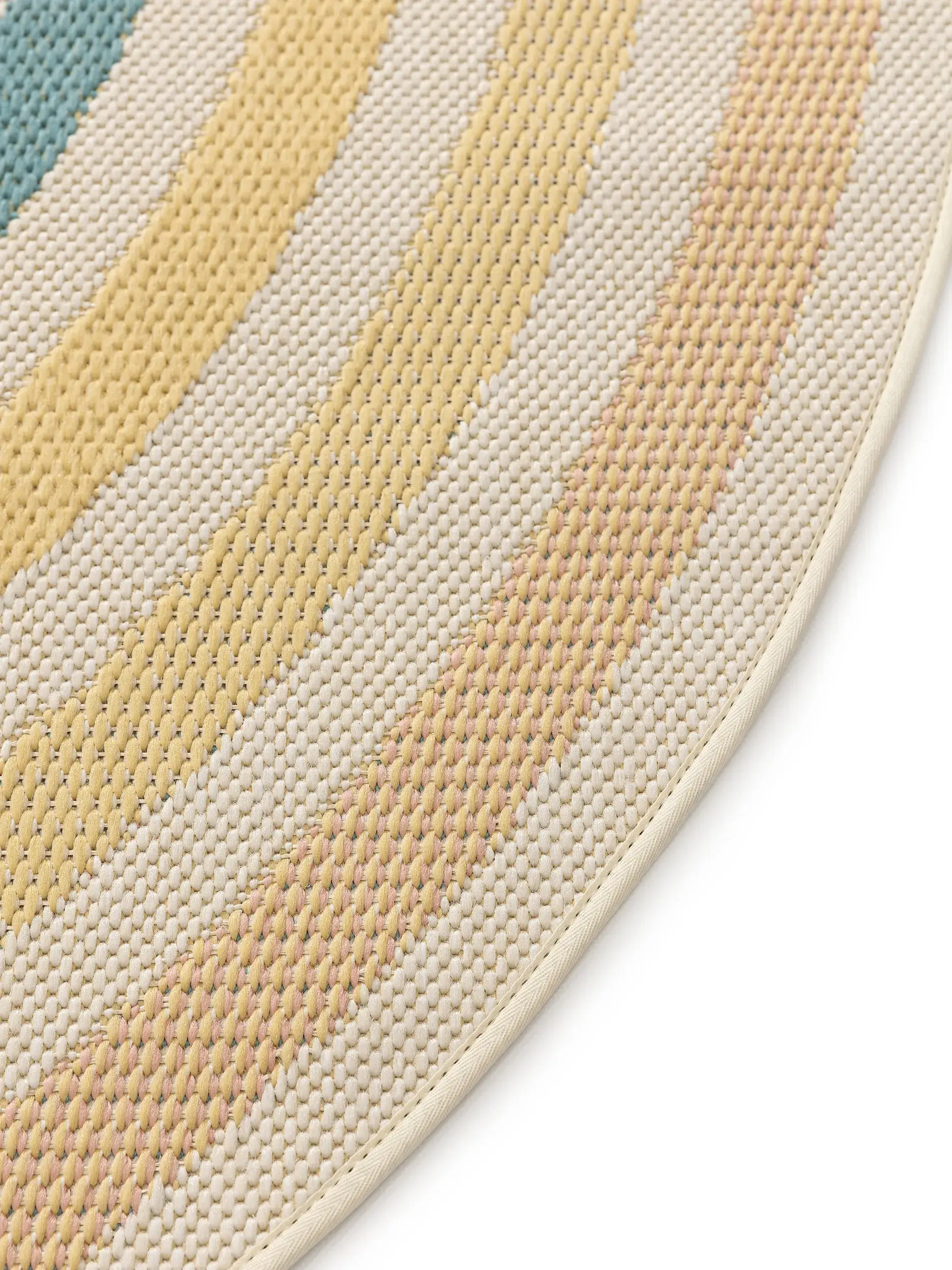 Teppich aus 100% Polypropylen in Multicolor mit 100% Polypropylen hohem Flor von benuta Pop