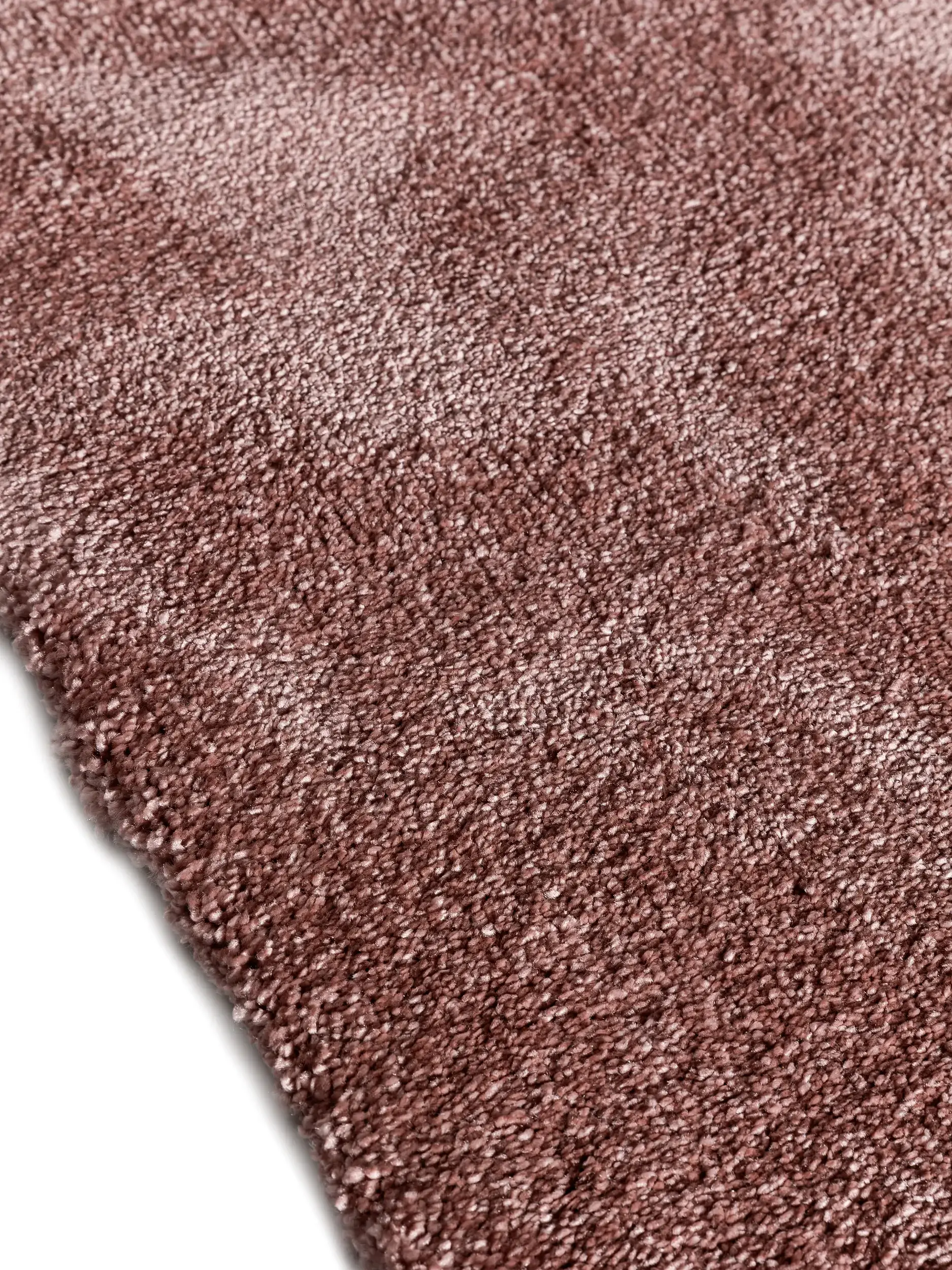 Tappeto di 100% Polipropilene in Rosa con pelo alto 100% Polipropilene da benuta nest