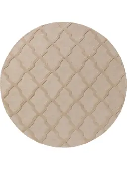 Wollteppich Rund Windsor Cream