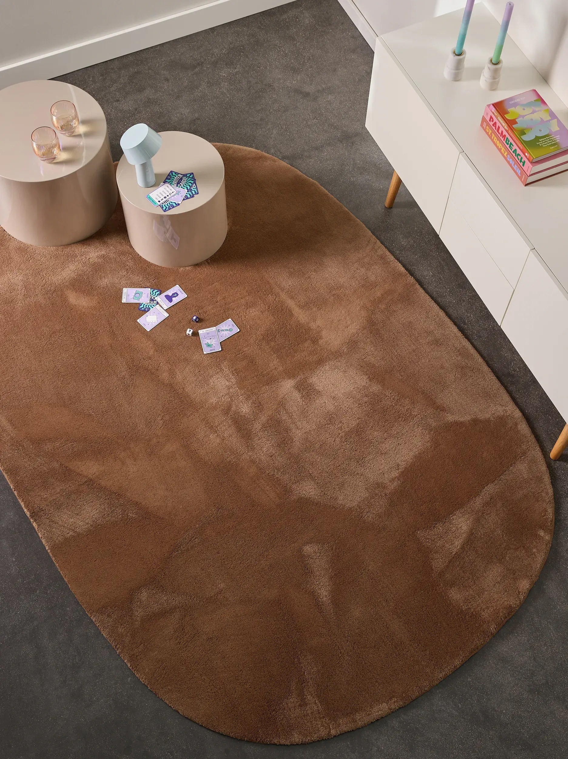 Koberec Yumi z 100% Polyester (recyklovaný PET) v  od benuta POP