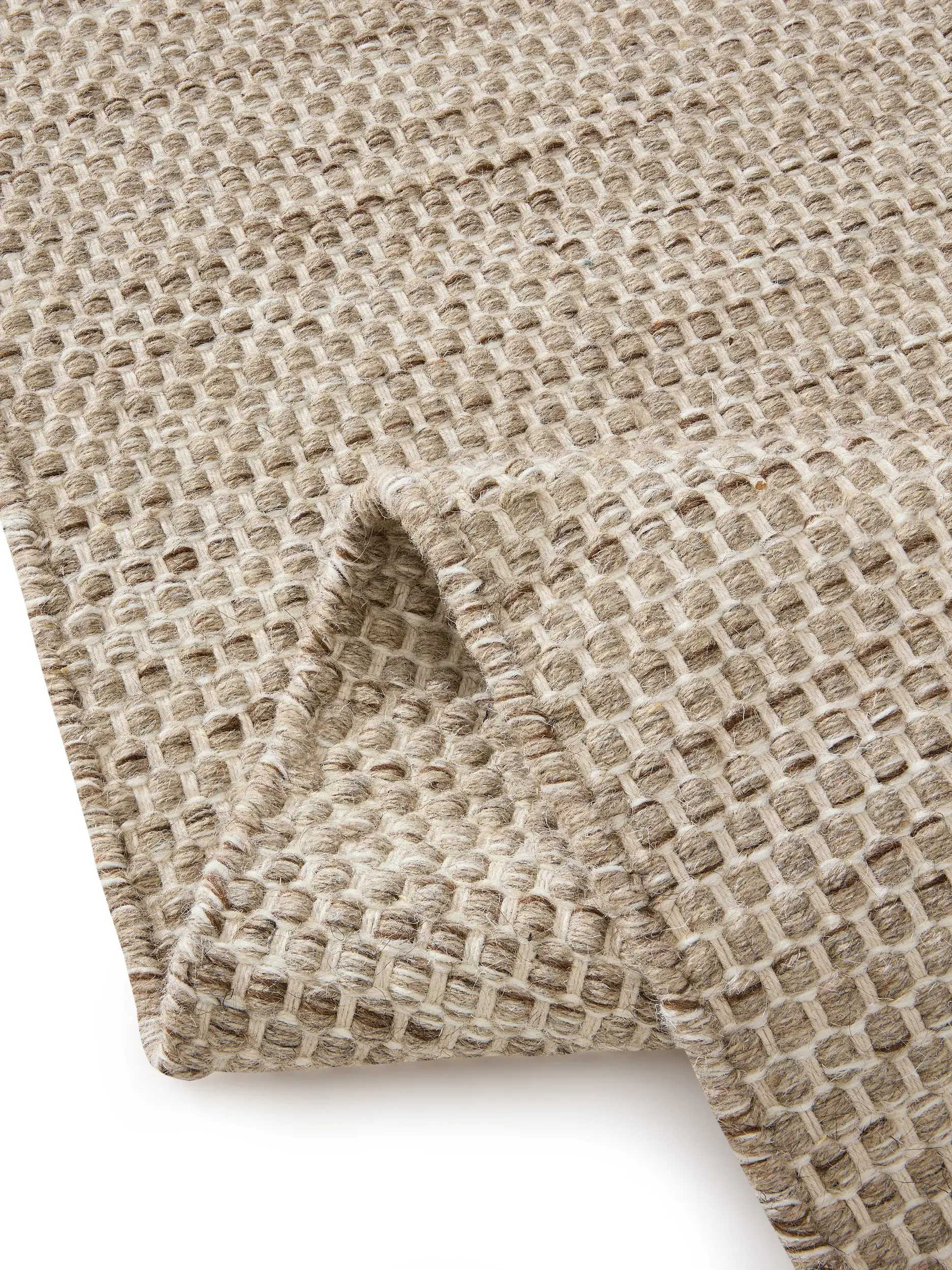 Teppich Rocco aus 80% Wolle, 20% Baumwolle in  von benuta Pure