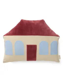Cushion Niels Beige/Red