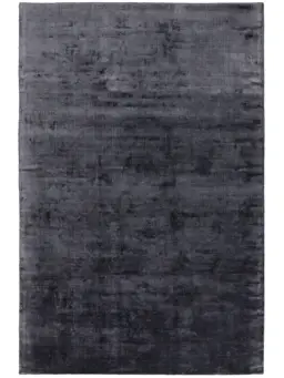 Viscose Vloerkleed Nela Antraciet/Blauw