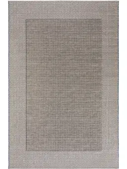 In- & Outdoor-Teppich River Beige/Blau